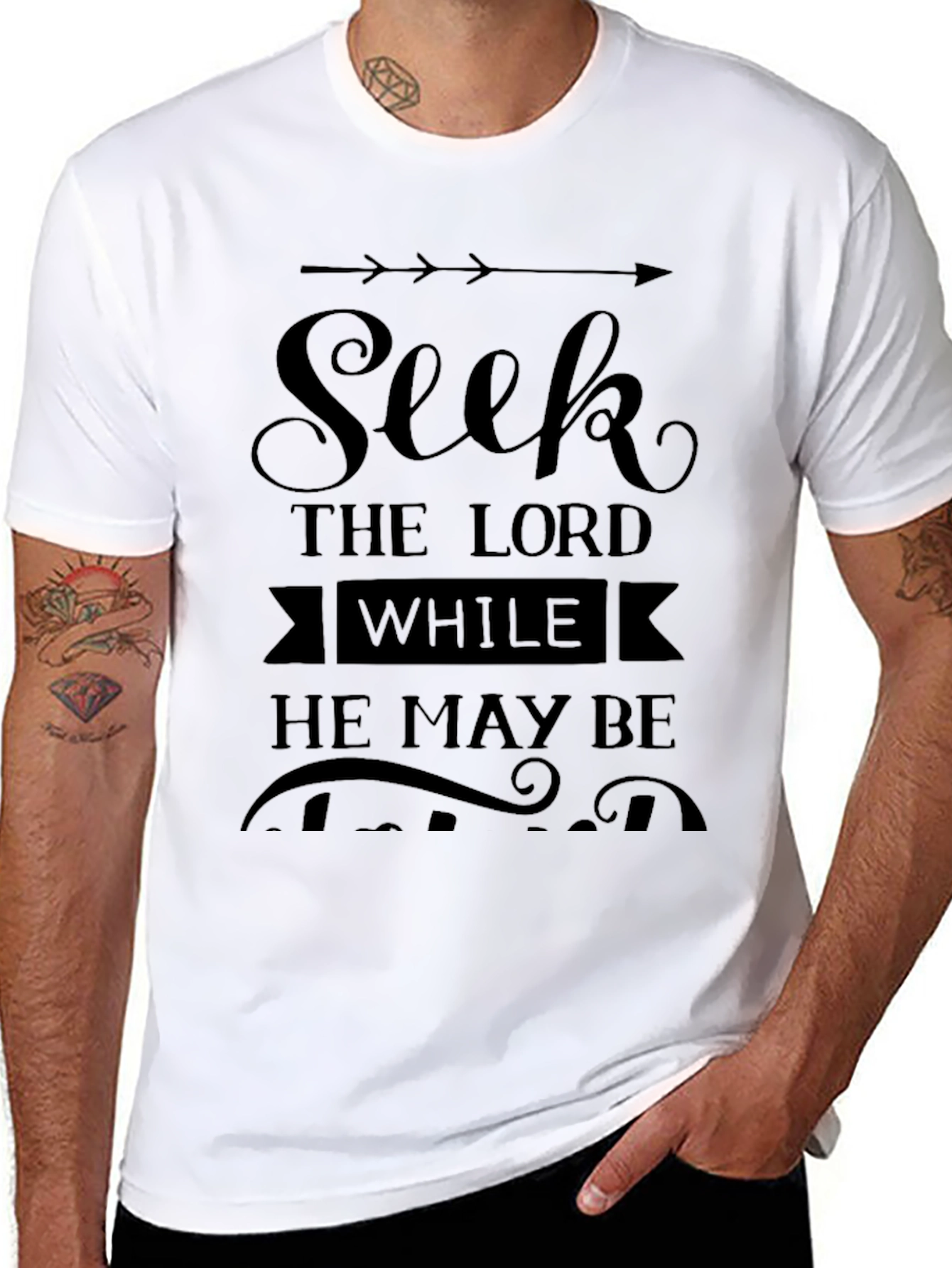 Seek the Lord Graphic Tee - Christian T-Shirt