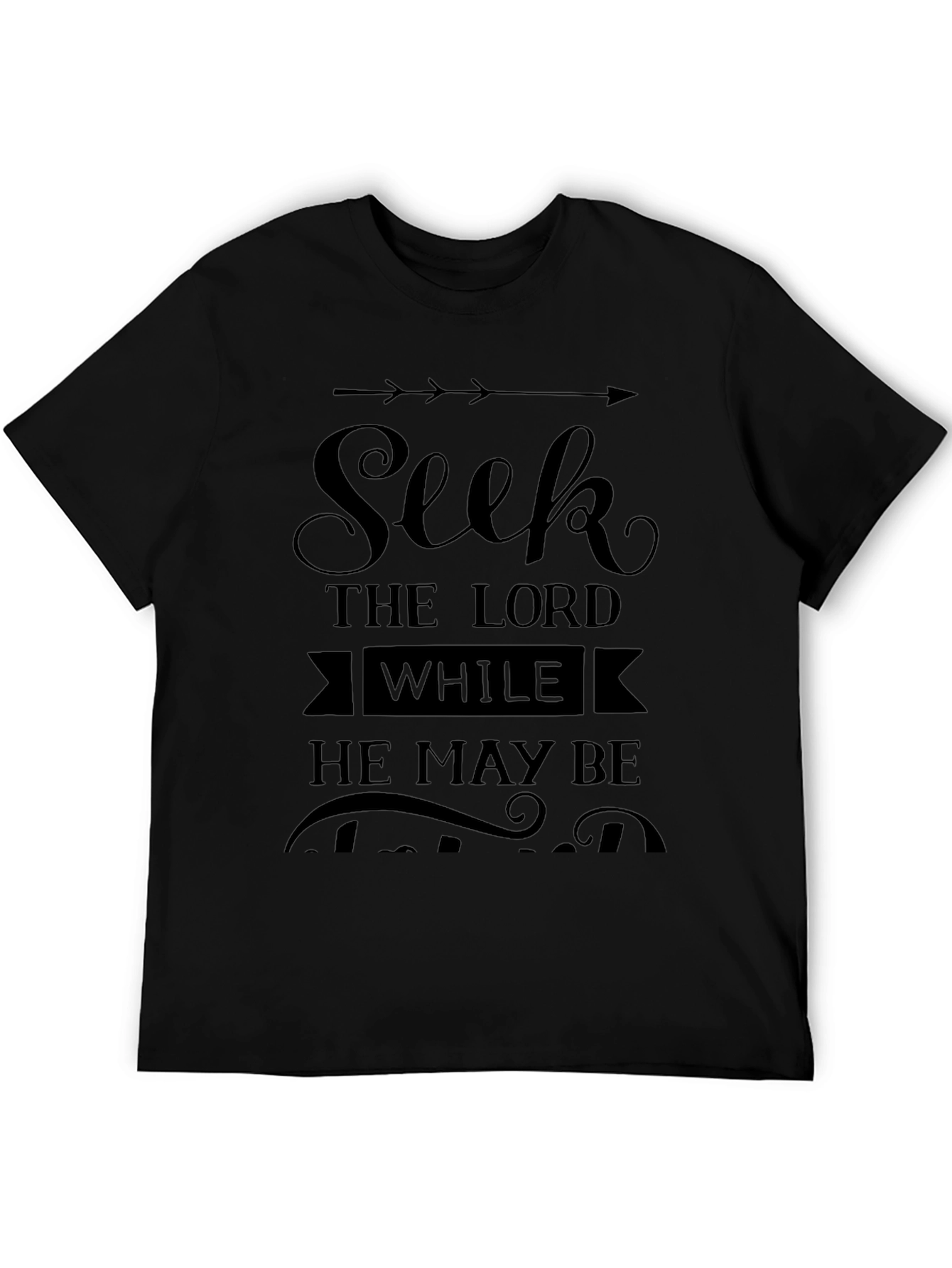 Seek the Lord Graphic Tee - Christian T-Shirt