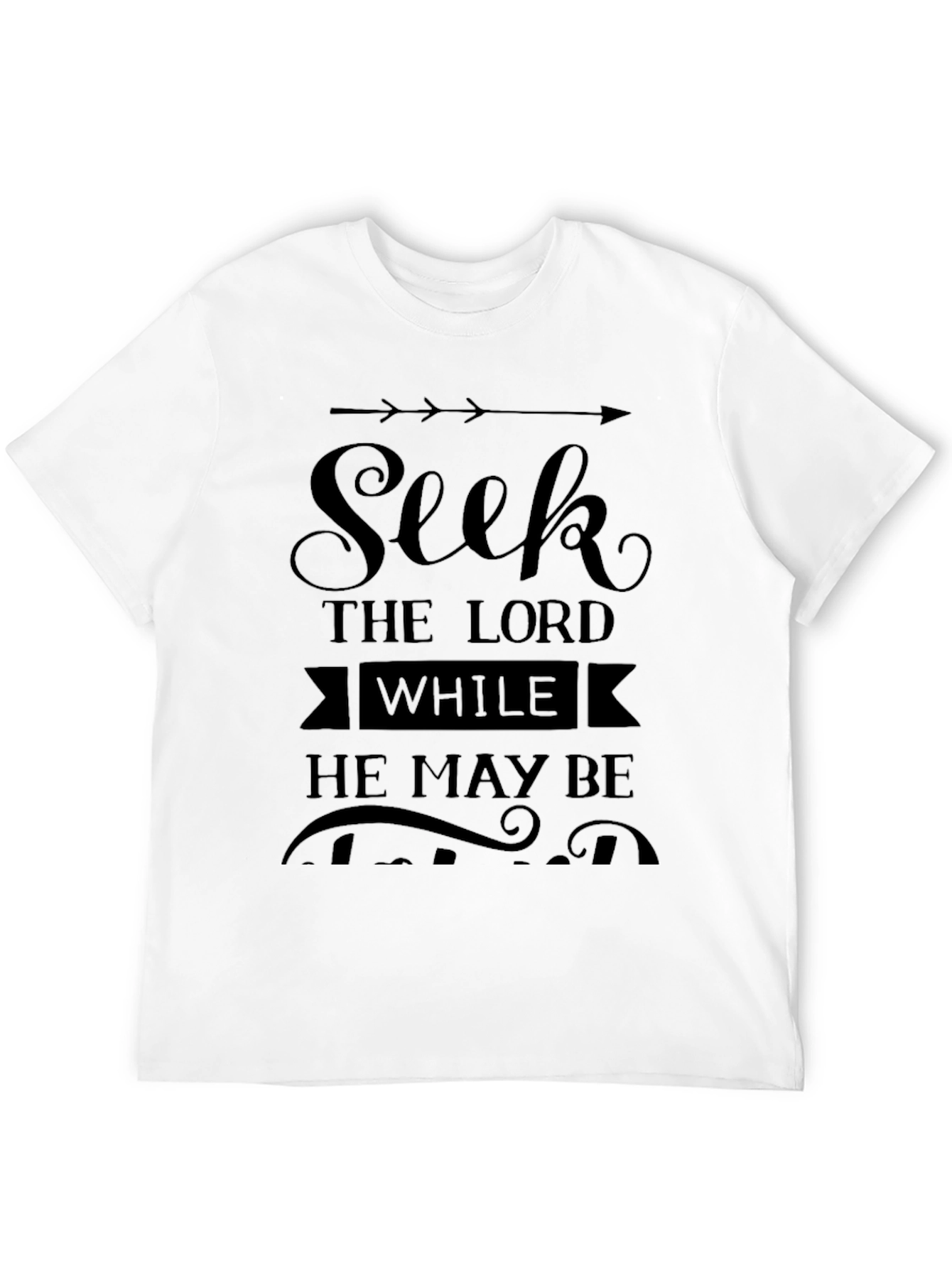 Seek the Lord Graphic Tee - Christian T-Shirt