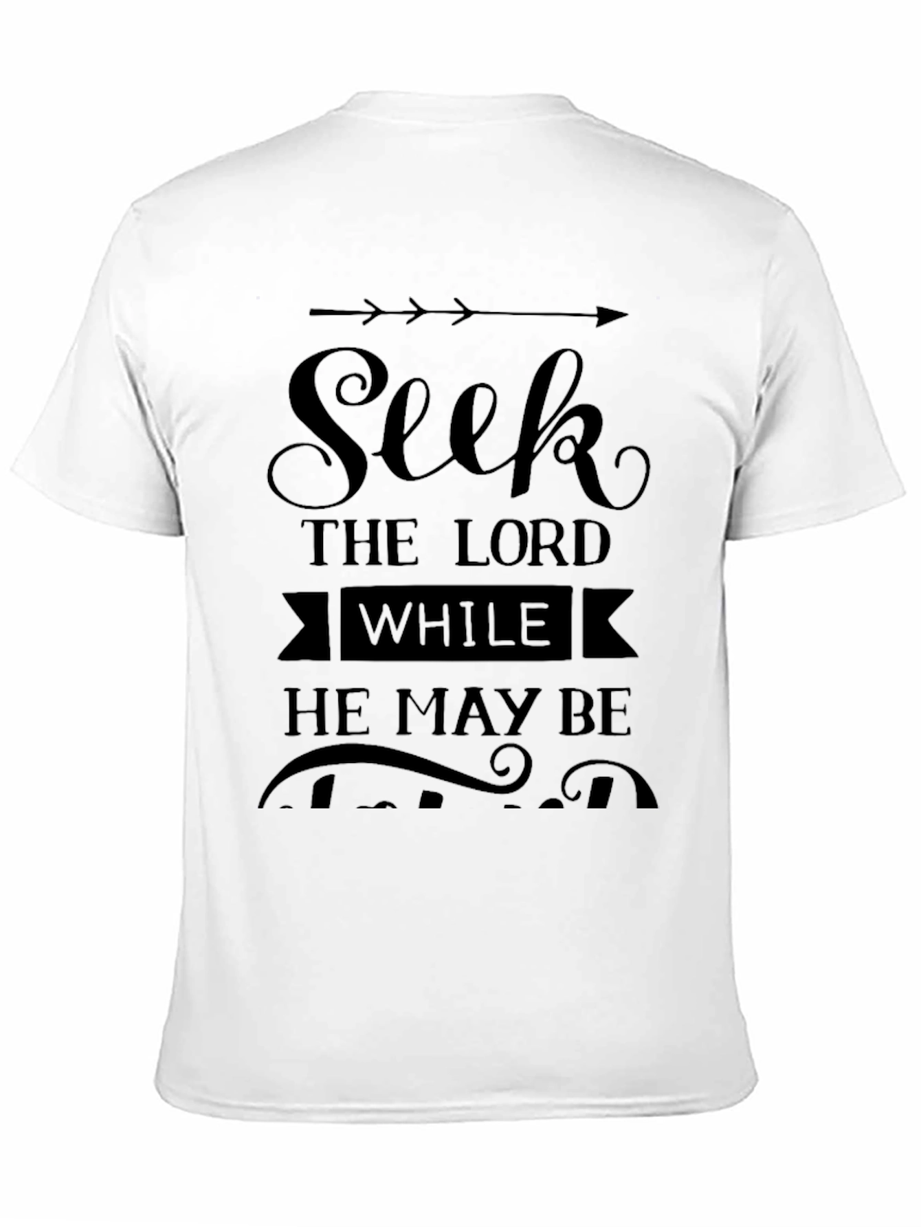 Seek the Lord Graphic Tee - Christian T-Shirt