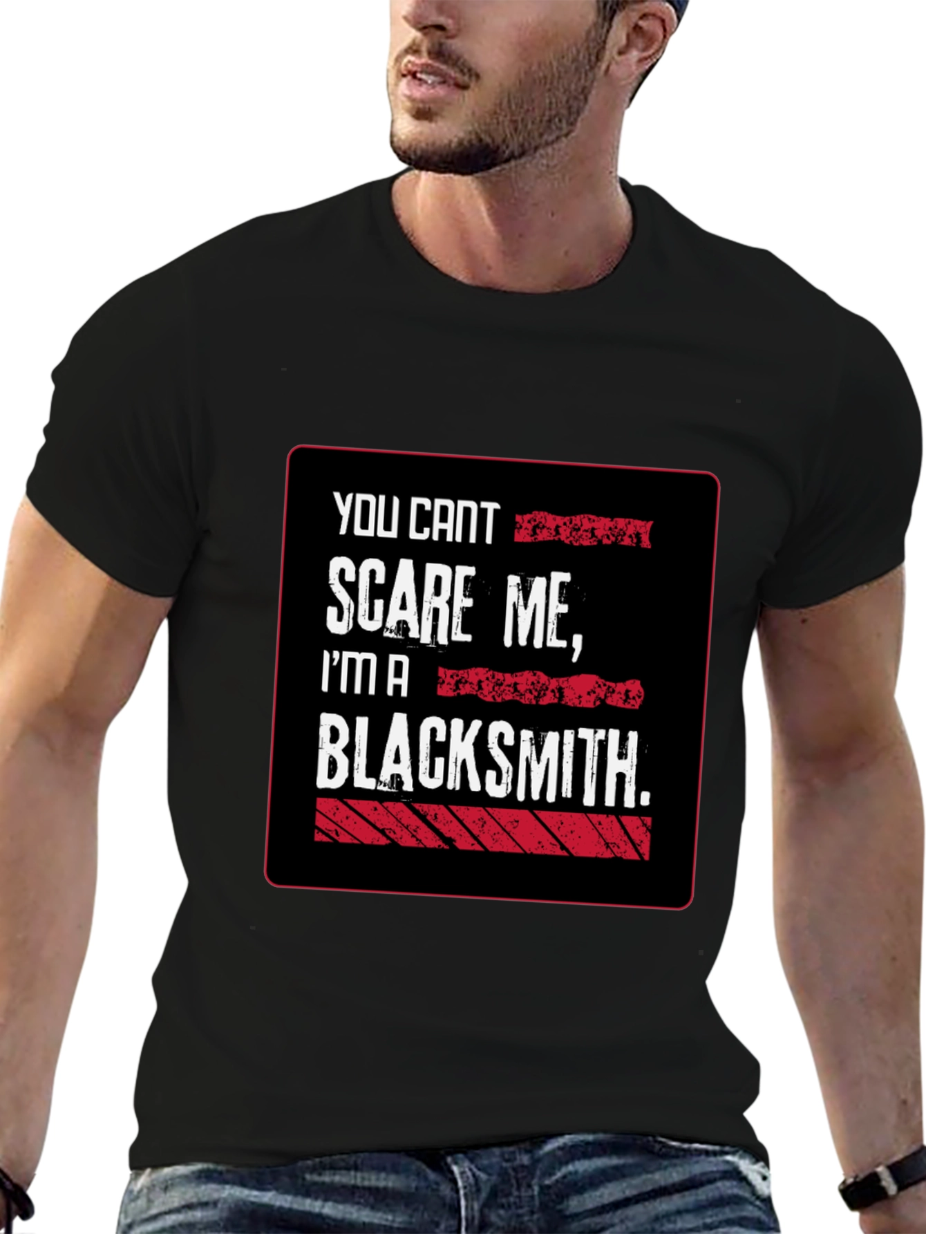 Blacksmith Humor T-Shirt - You Cant Scare Me