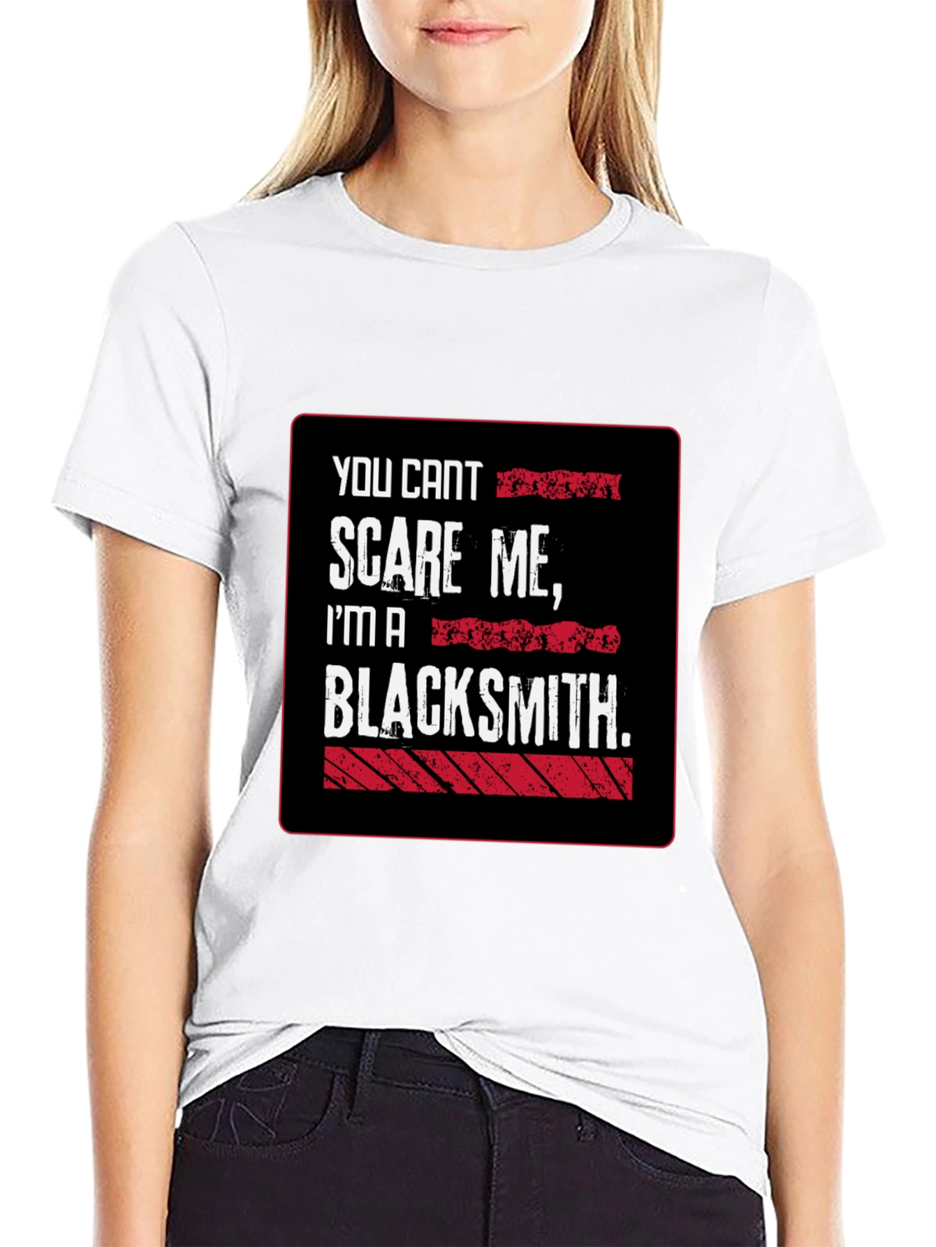 Blacksmith Humor T-Shirt - You Cant Scare Me