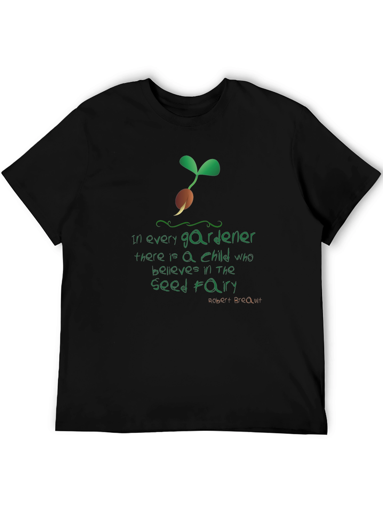 Gardener Seed Fairy T-Shirt - Nature Lover Tee