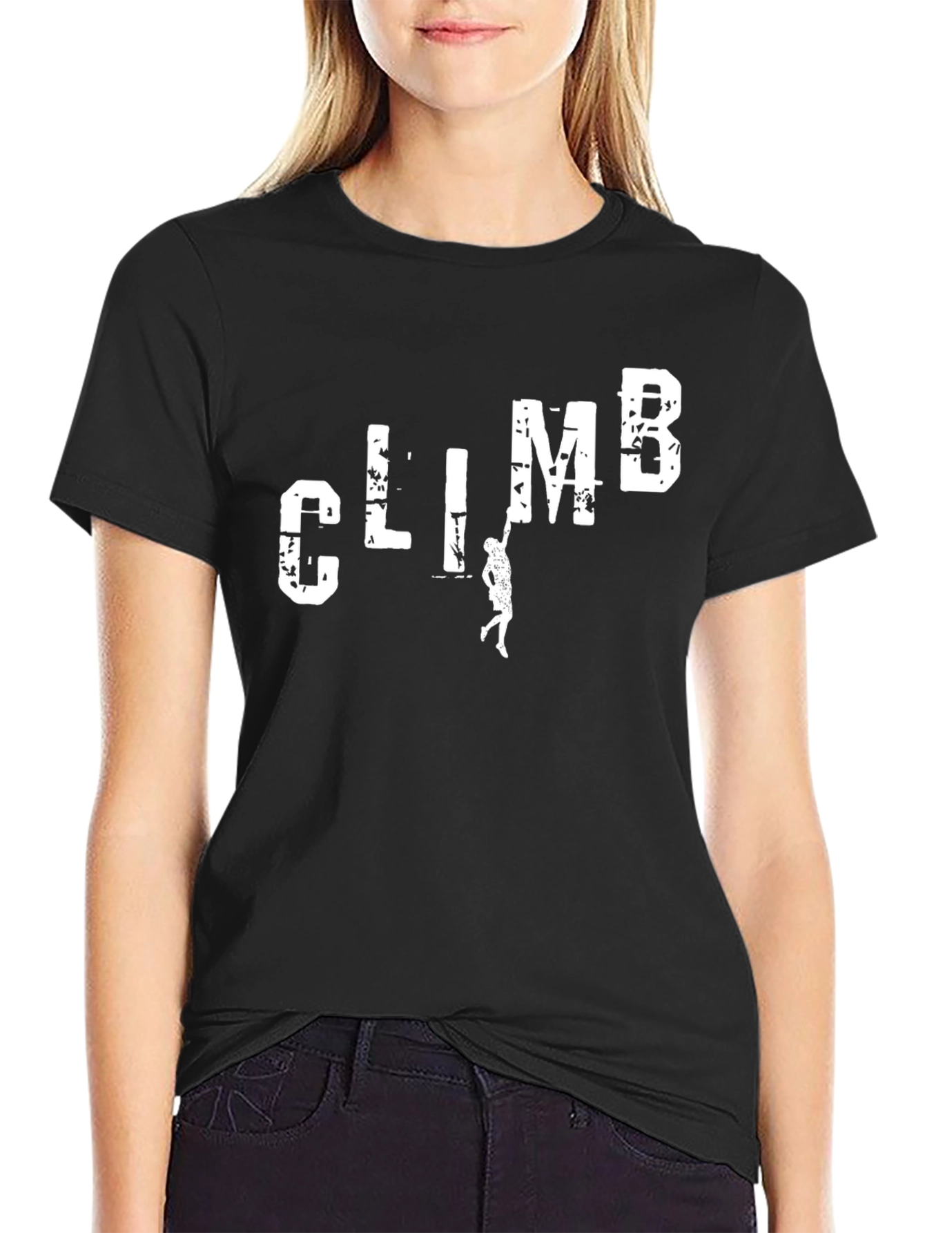 Climb Graphic T-Shirt - Rock Climbing Tee
