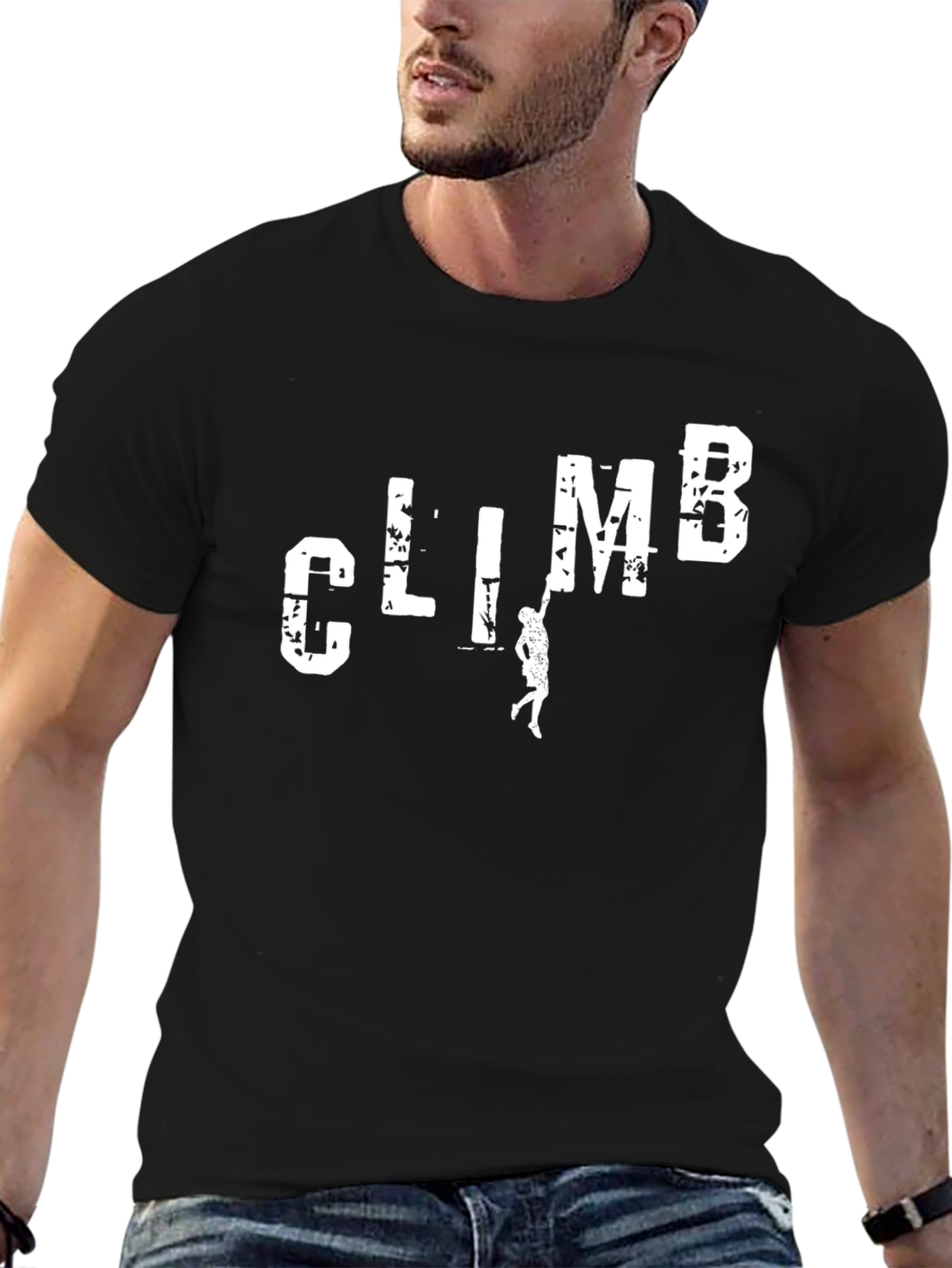 Climb Graphic T-Shirt - Rock Climbing Tee