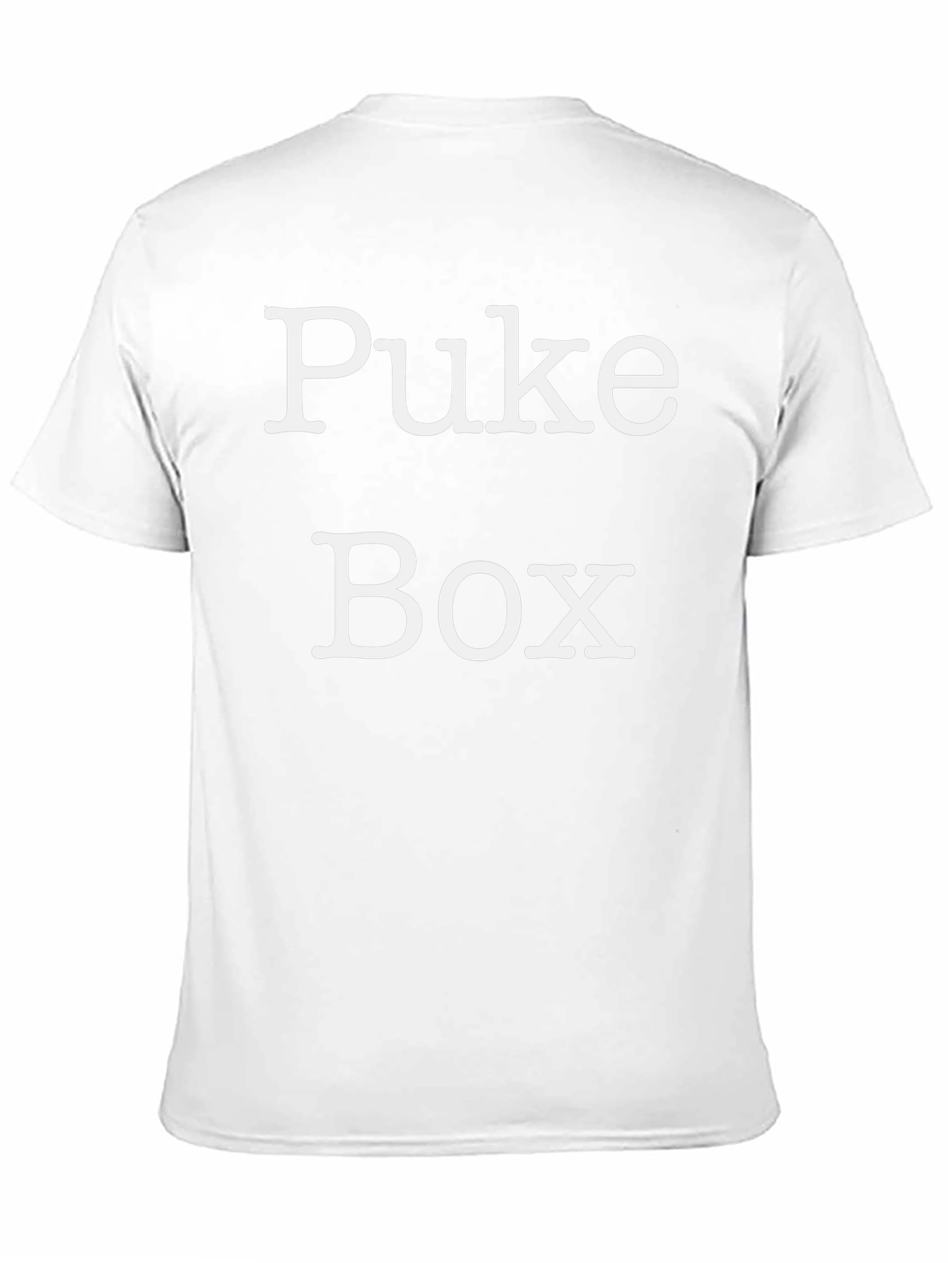 Puke Box Graphic Tee - Bold Statement T-Shirt