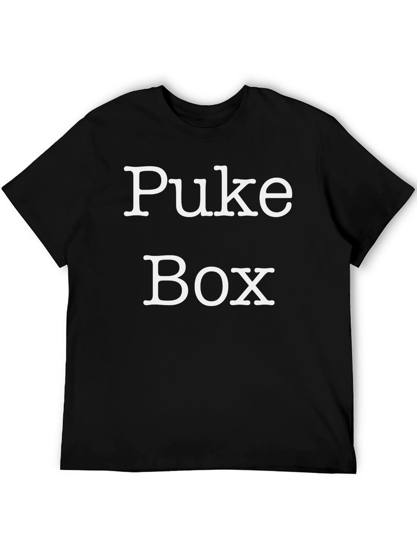 Puke Box Graphic Tee - Bold Statement T-Shirt
