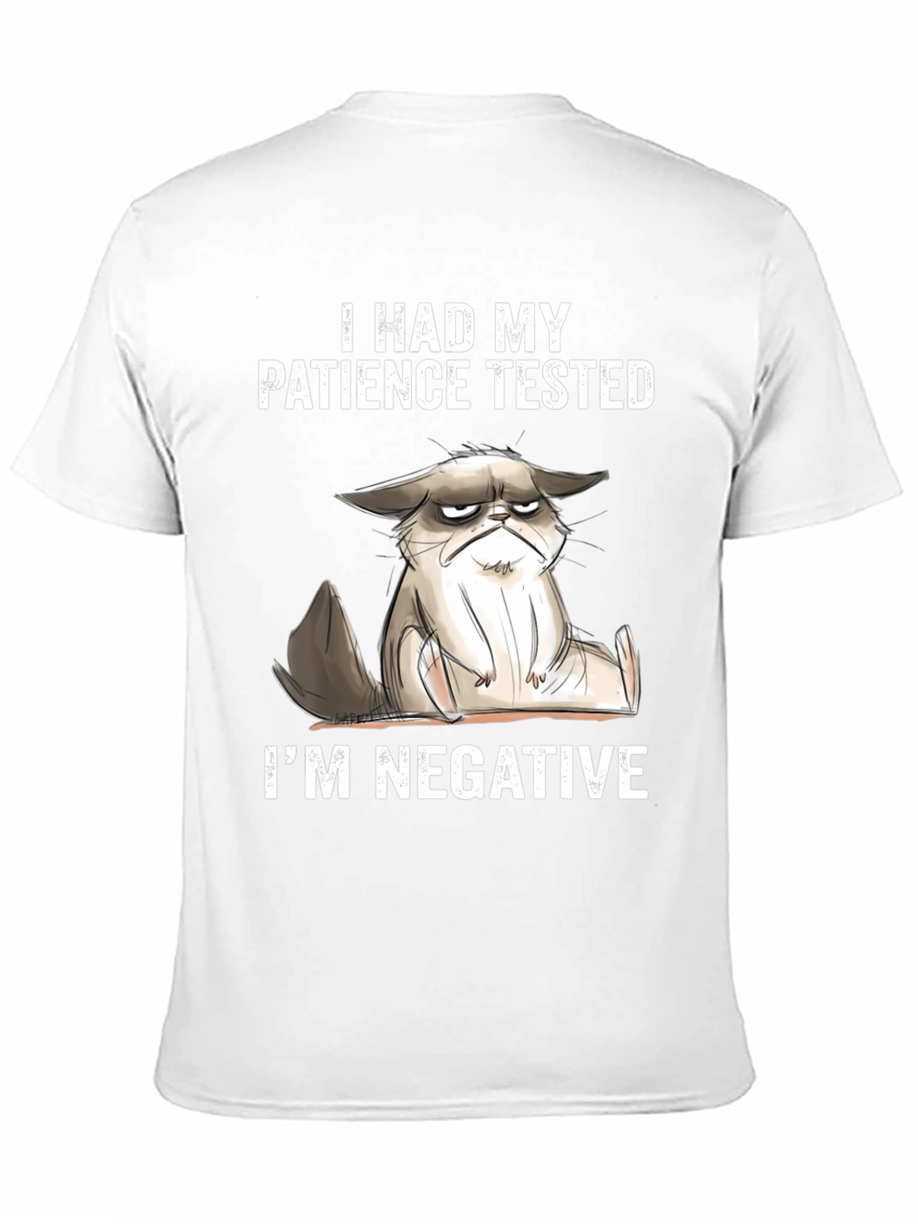 Grumpy Cat Patience Tested T-Shirt