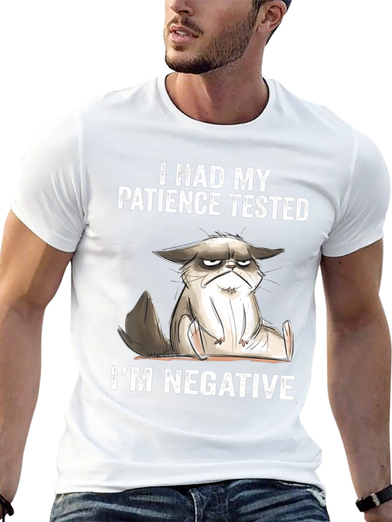 Grumpy Cat Patience Tested T-Shirt