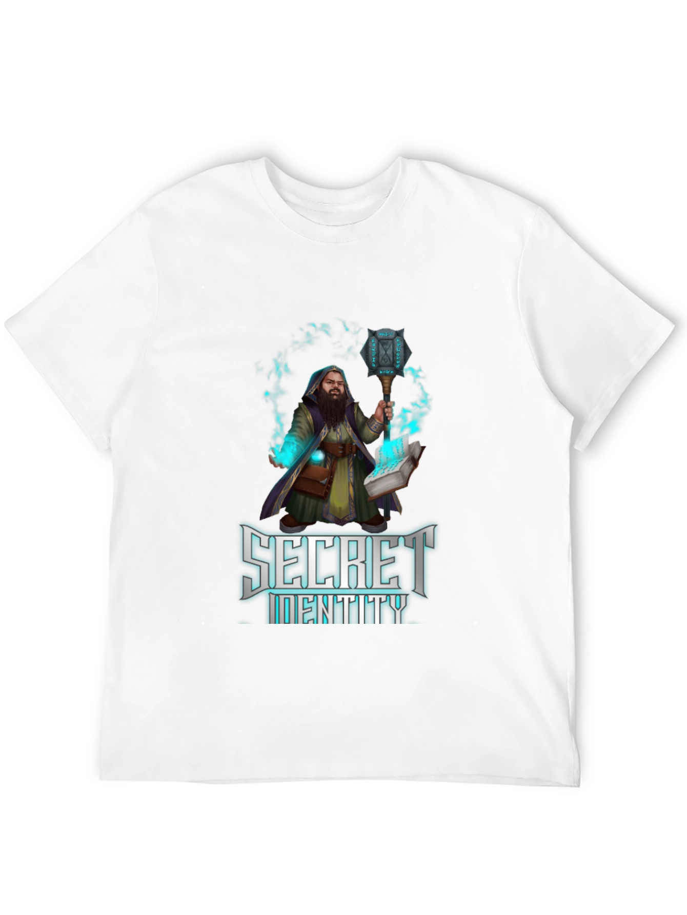 Secret Identity Graphic T-Shirt - Wizard Design