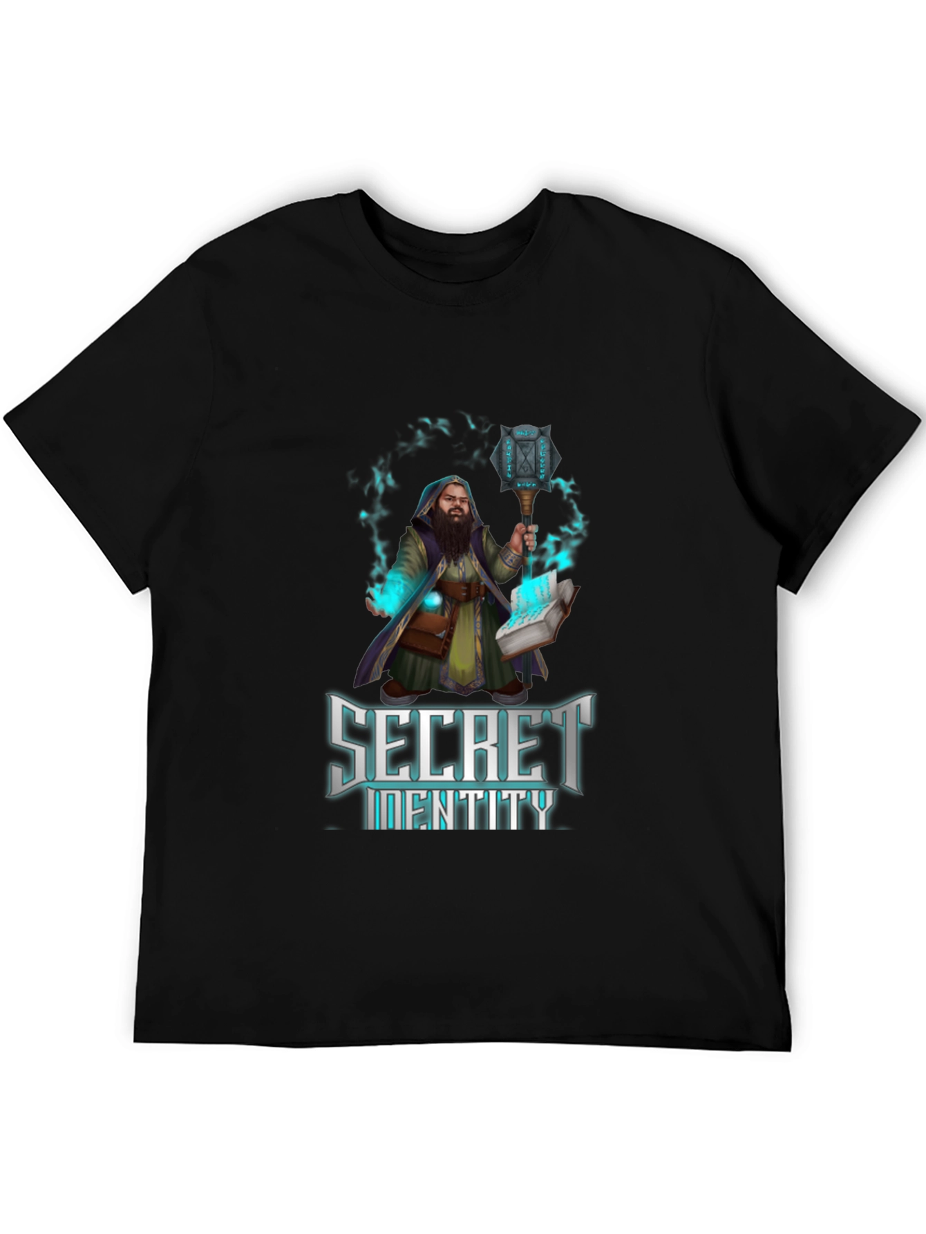 Secret Identity Graphic T-Shirt - Wizard Design