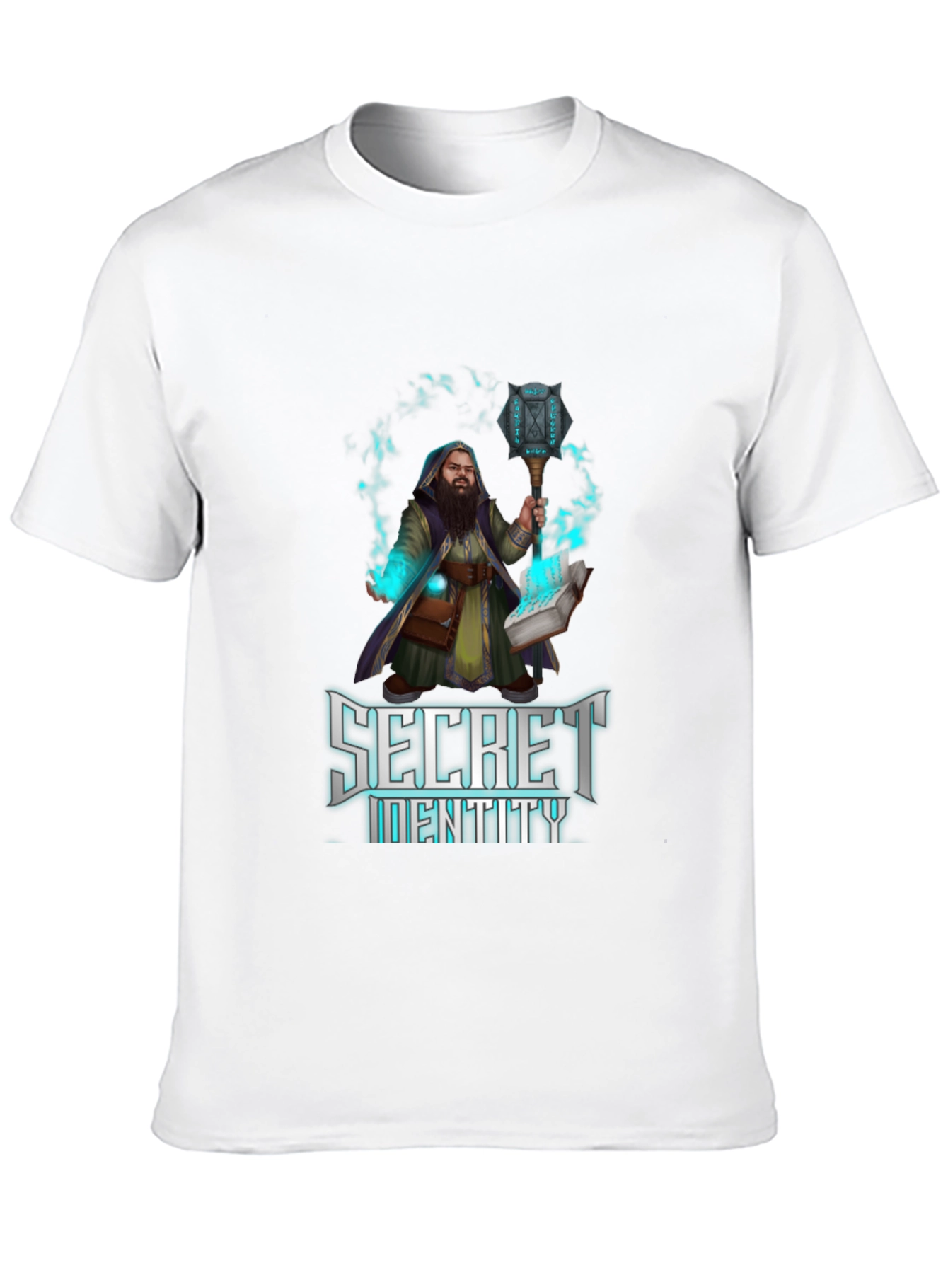 Secret Identity Graphic T-Shirt - Wizard Design