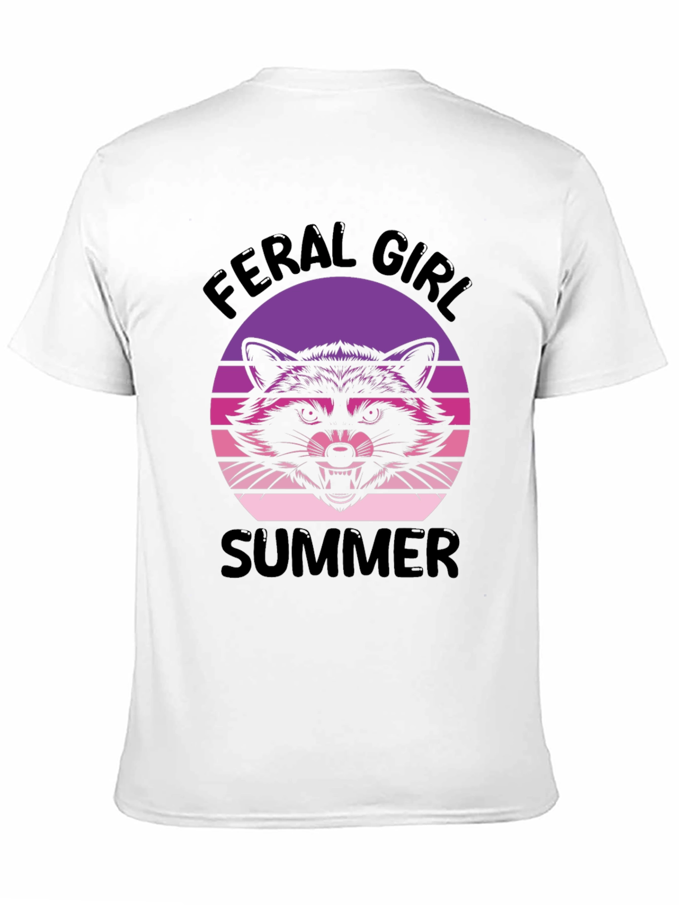 Feral Girl Summer Graphic T-Shirt