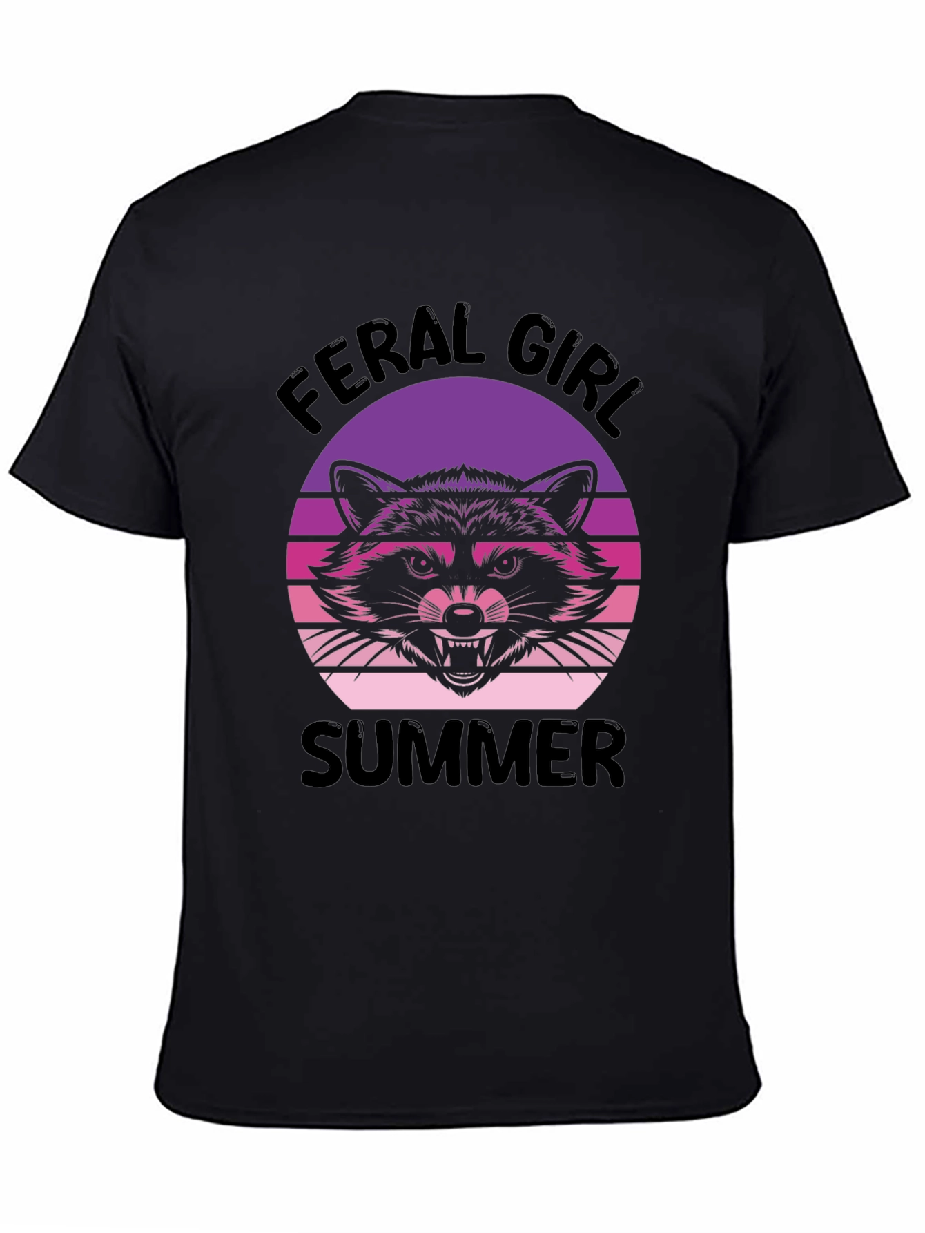 Feral Girl Summer Graphic T-Shirt