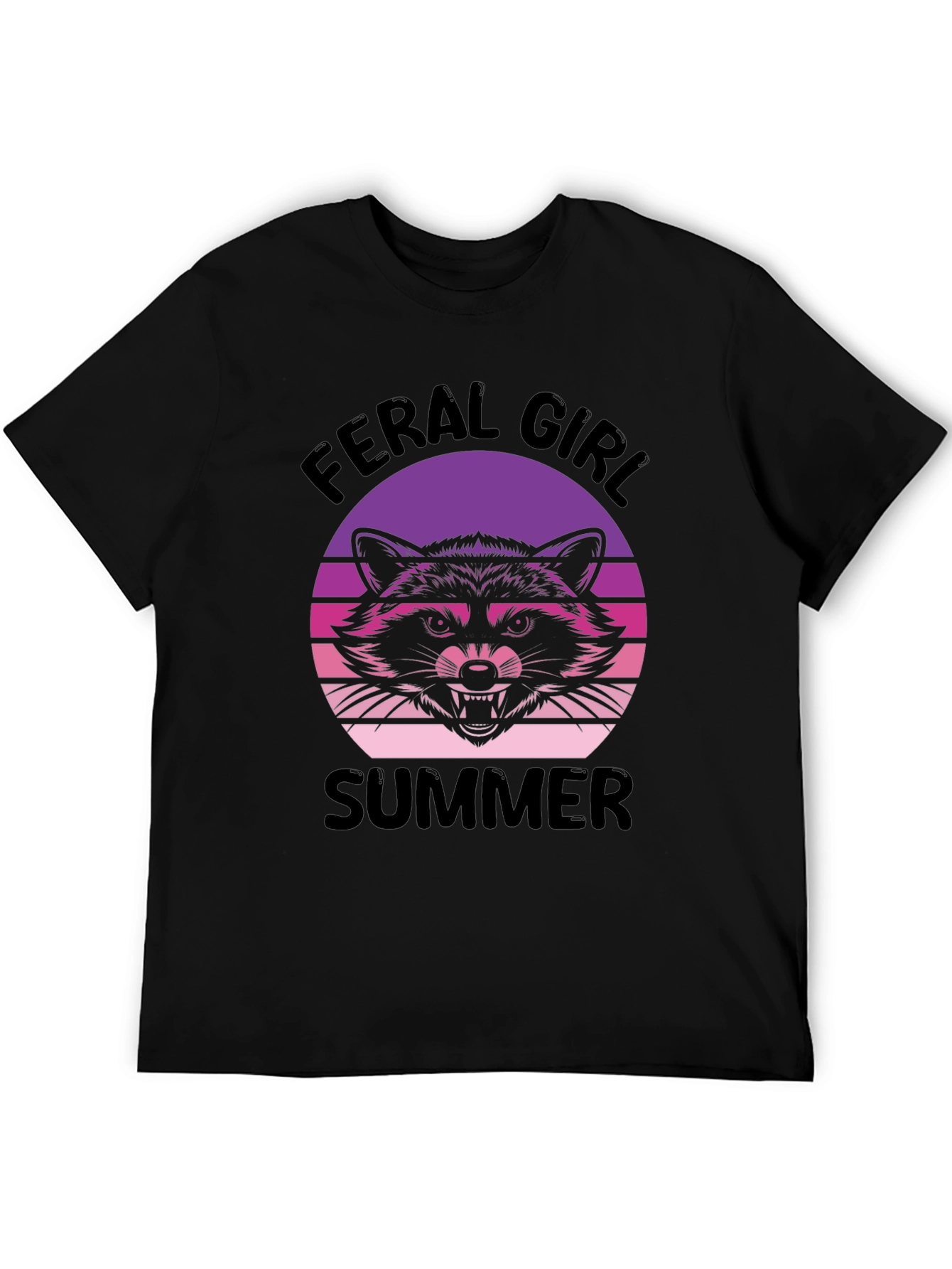 Feral Girl Summer Graphic T-Shirt