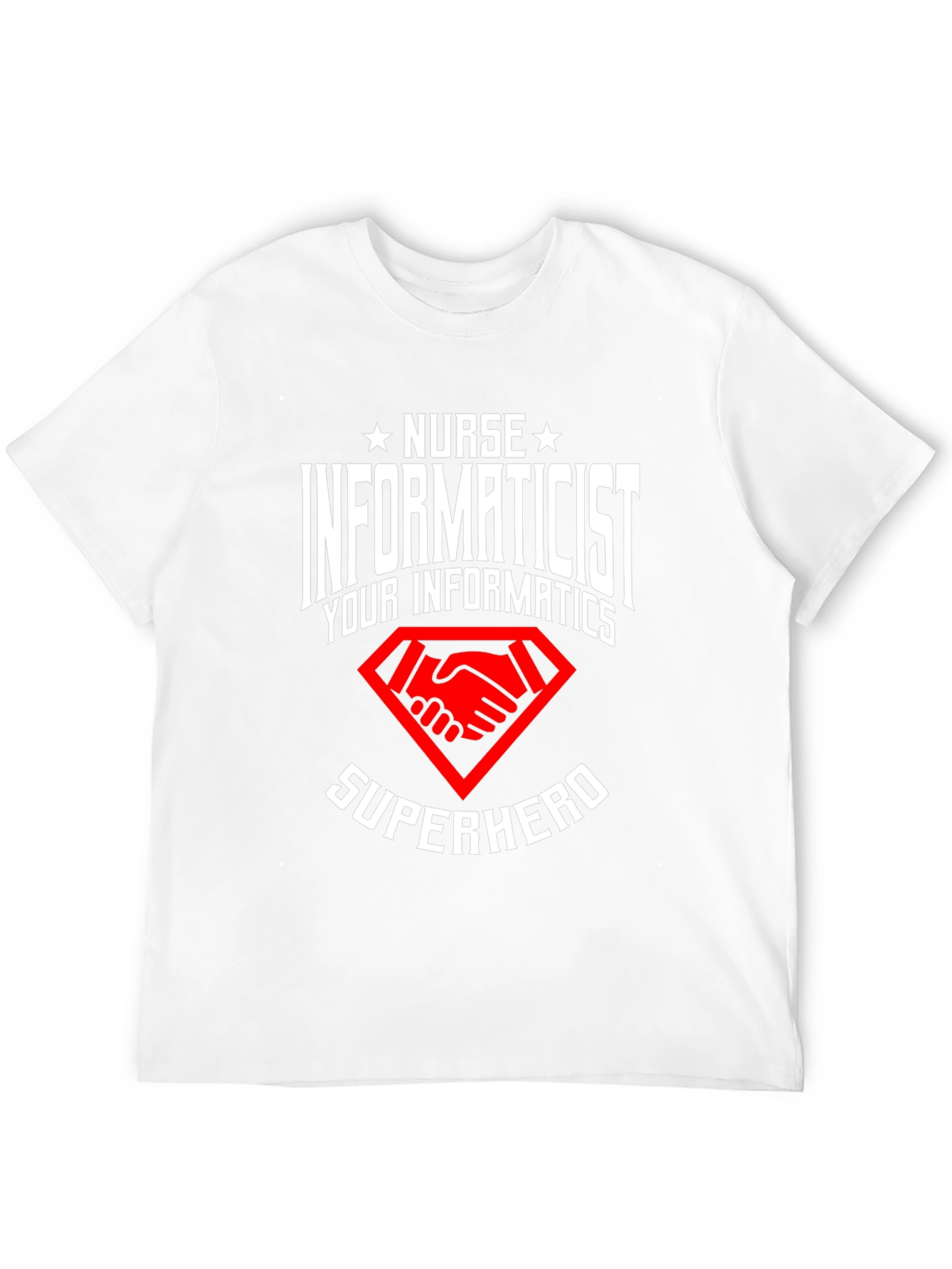Nurse Informaticist Superhero T-Shirt