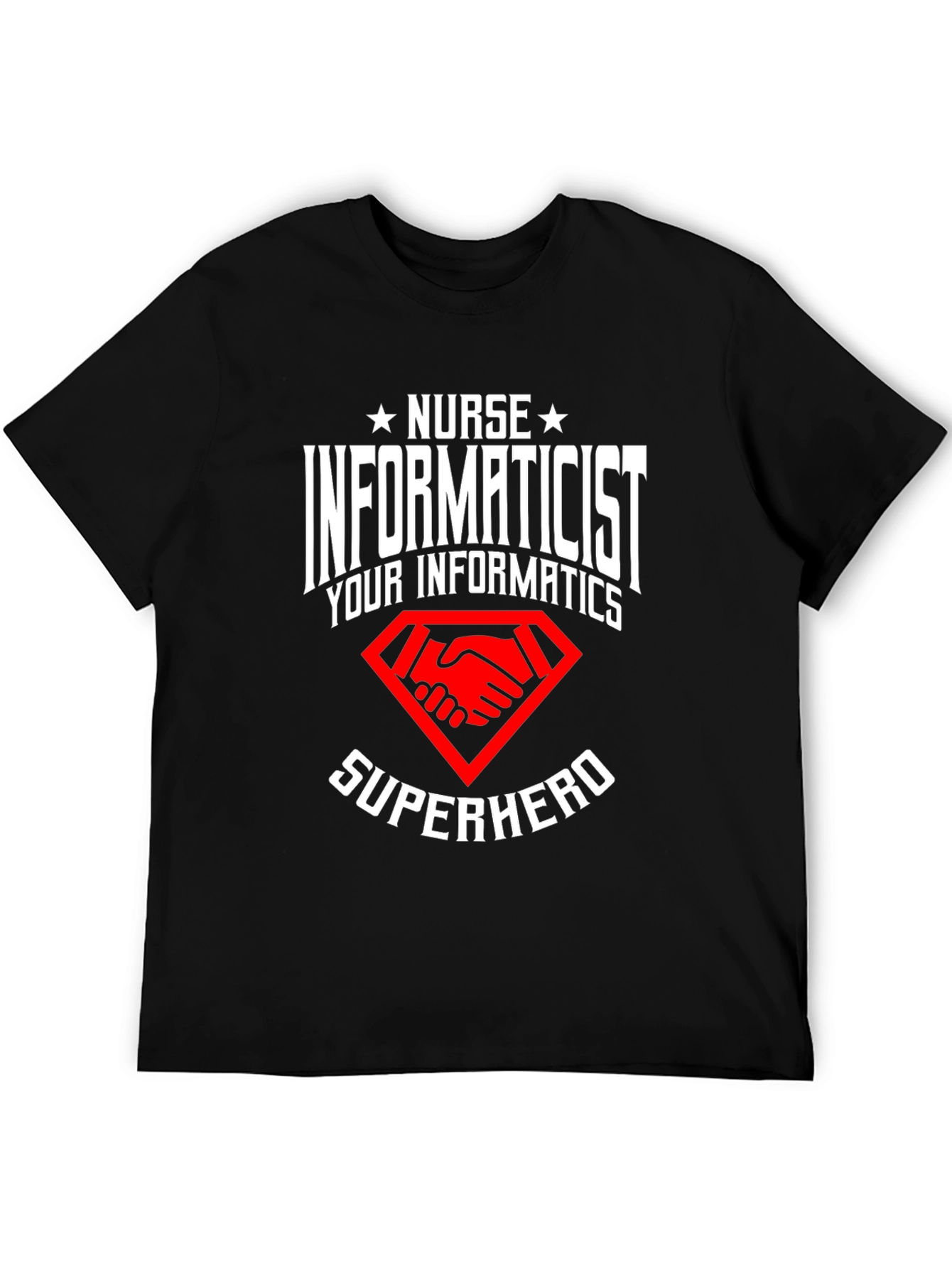 Nurse Informaticist Superhero T-Shirt