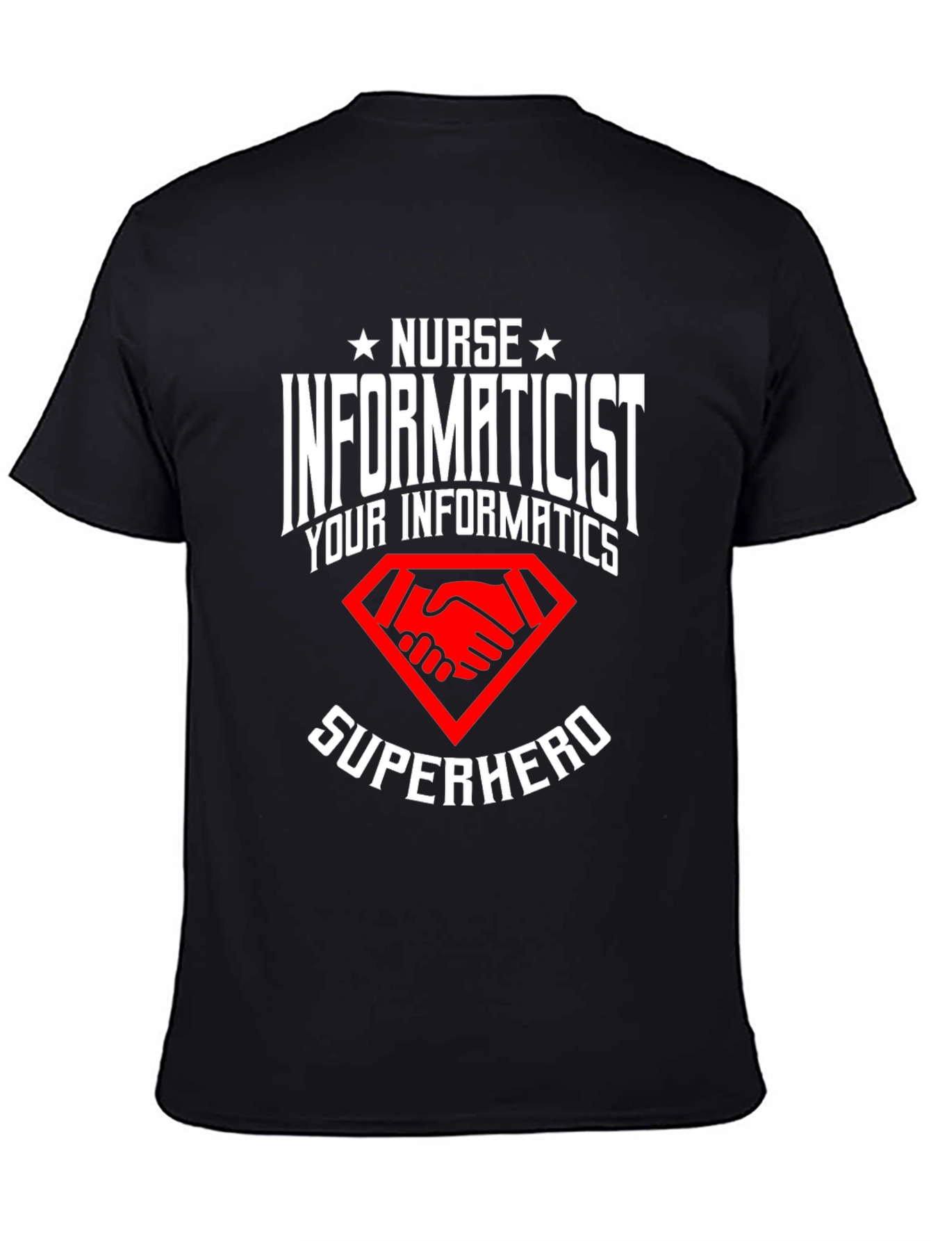 Nurse Informaticist Superhero T-Shirt