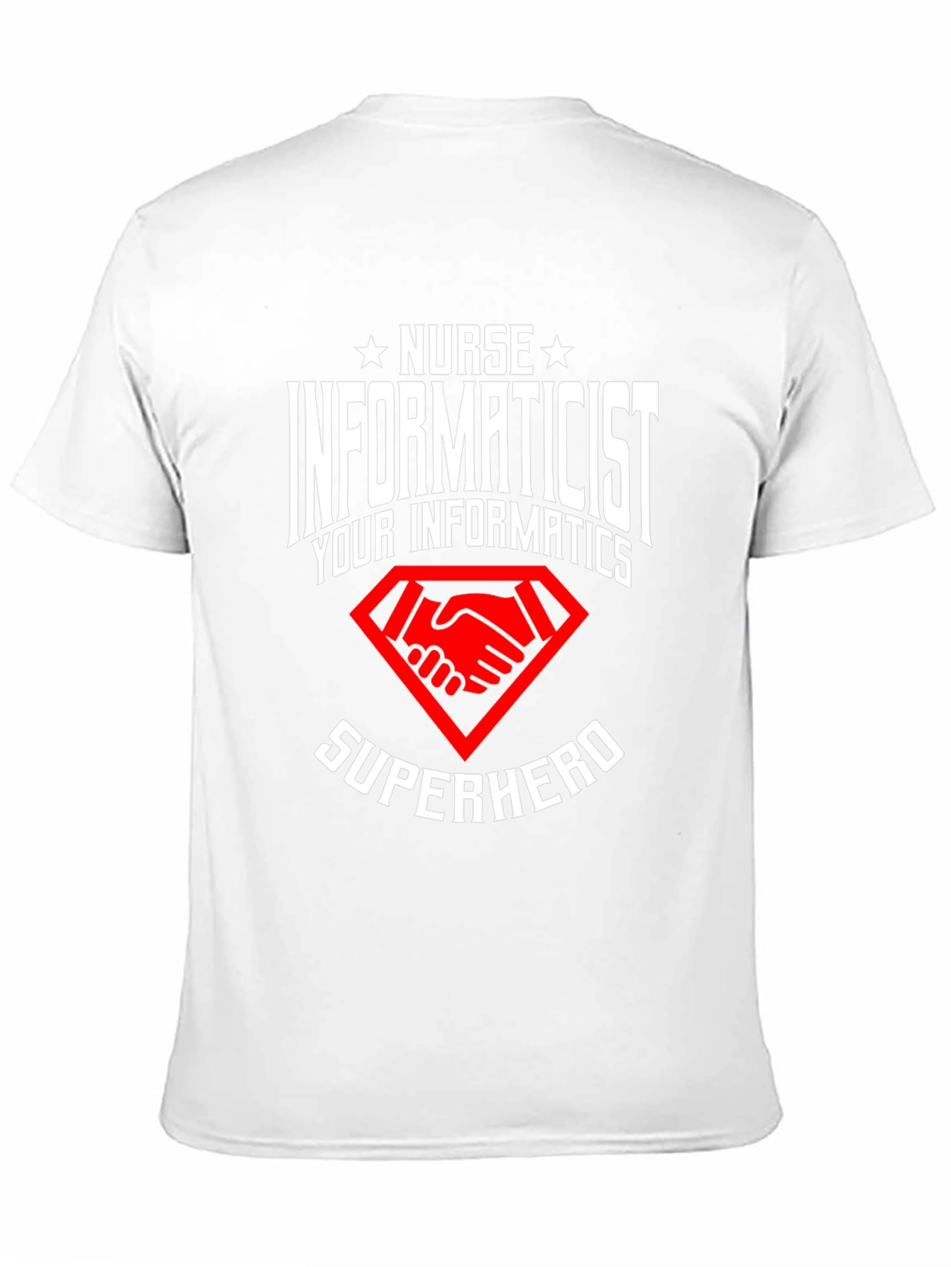 Nurse Informaticist Superhero T-Shirt