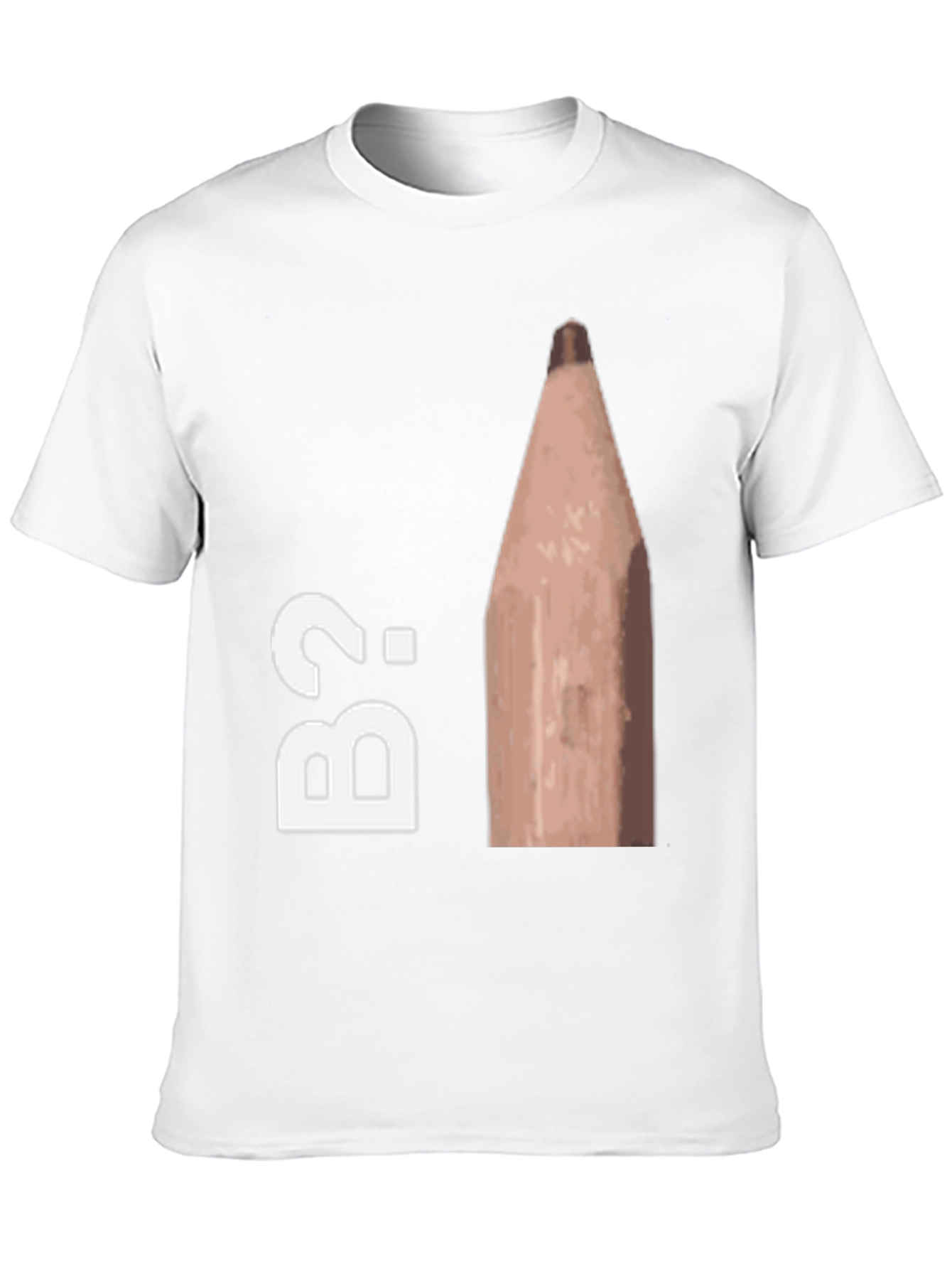 B2 Pencil Humor Graphic Tee
