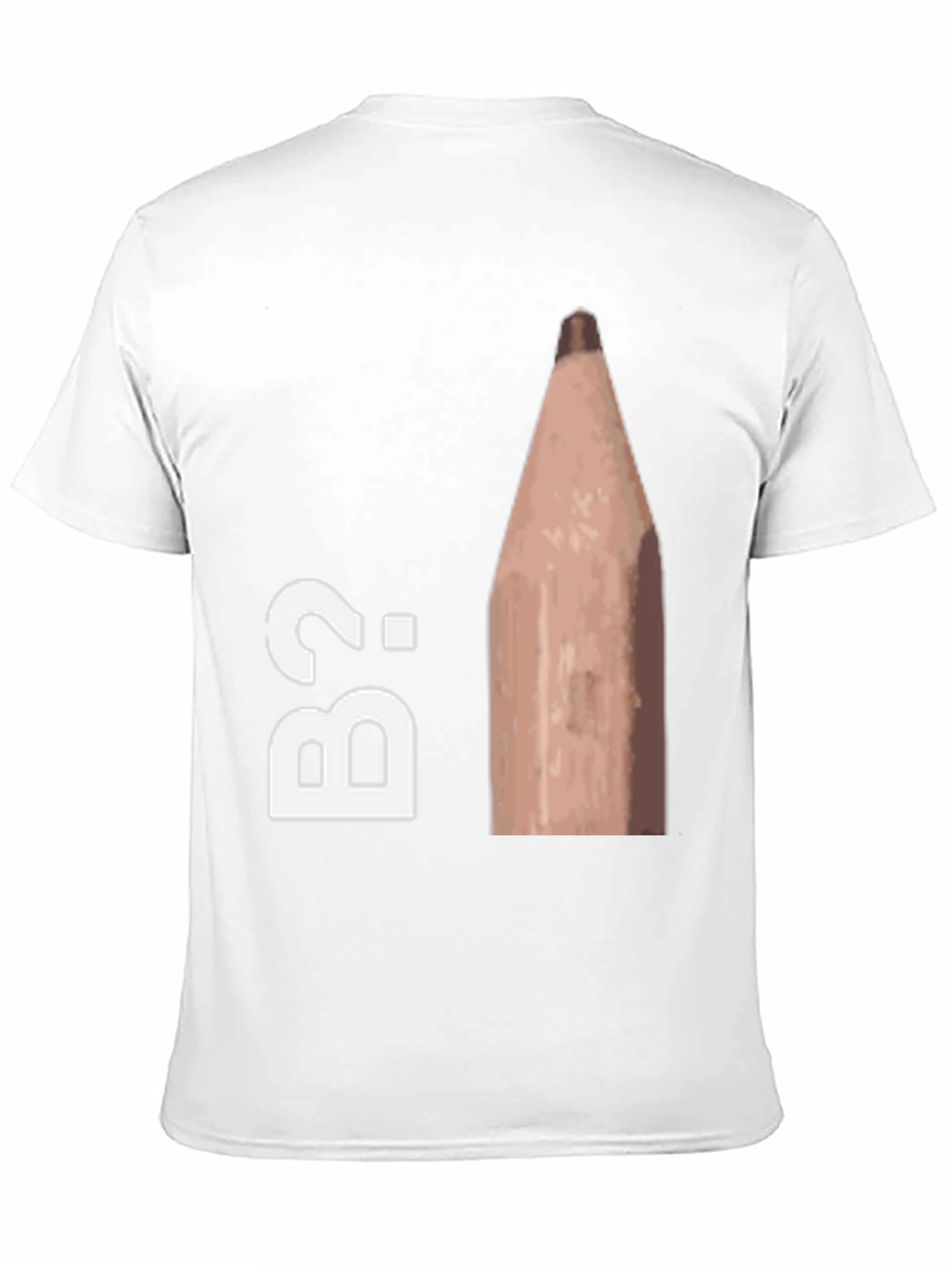 B2 Pencil Humor Graphic Tee