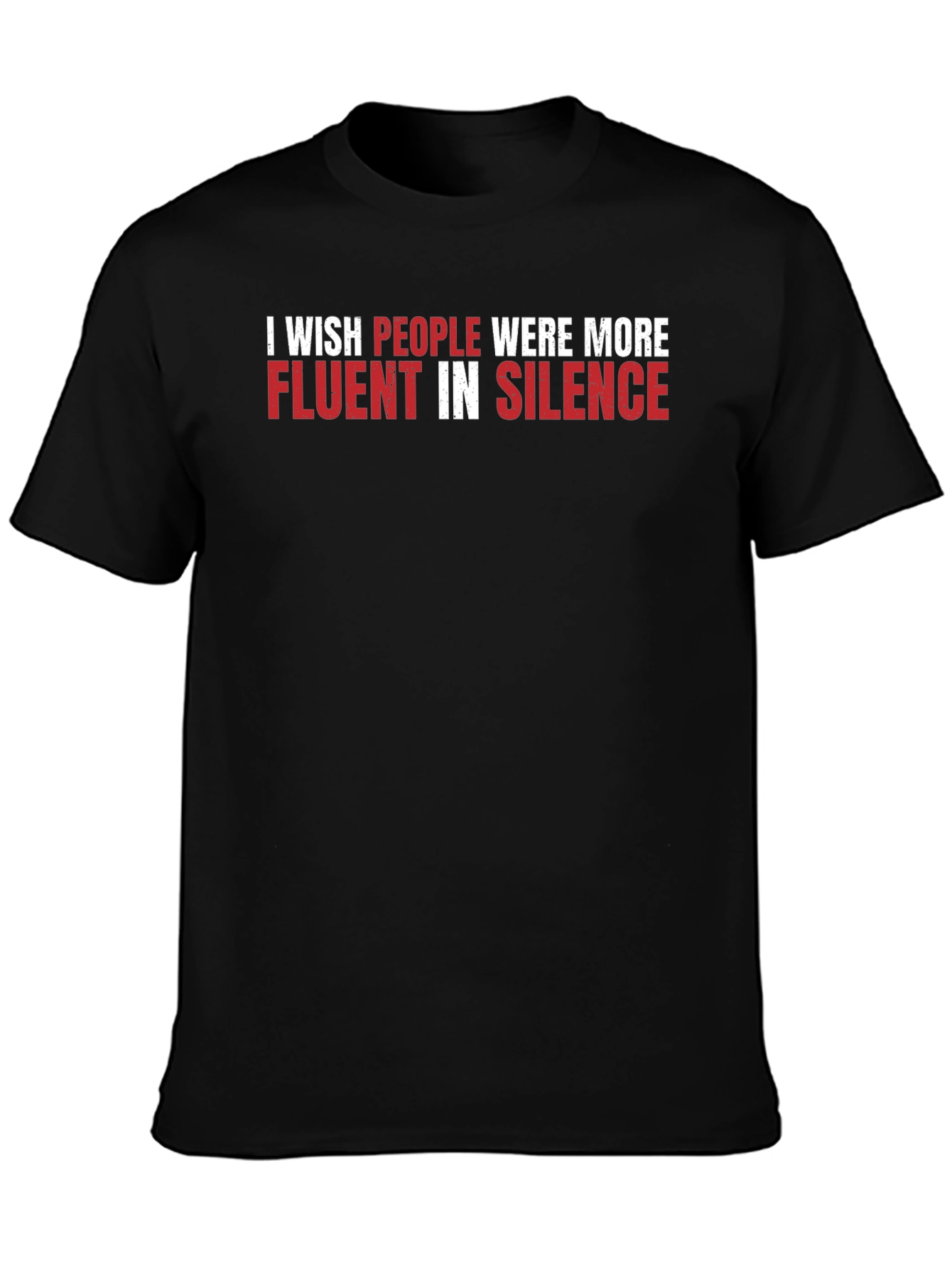 Fluent in Silence Graphic Tee