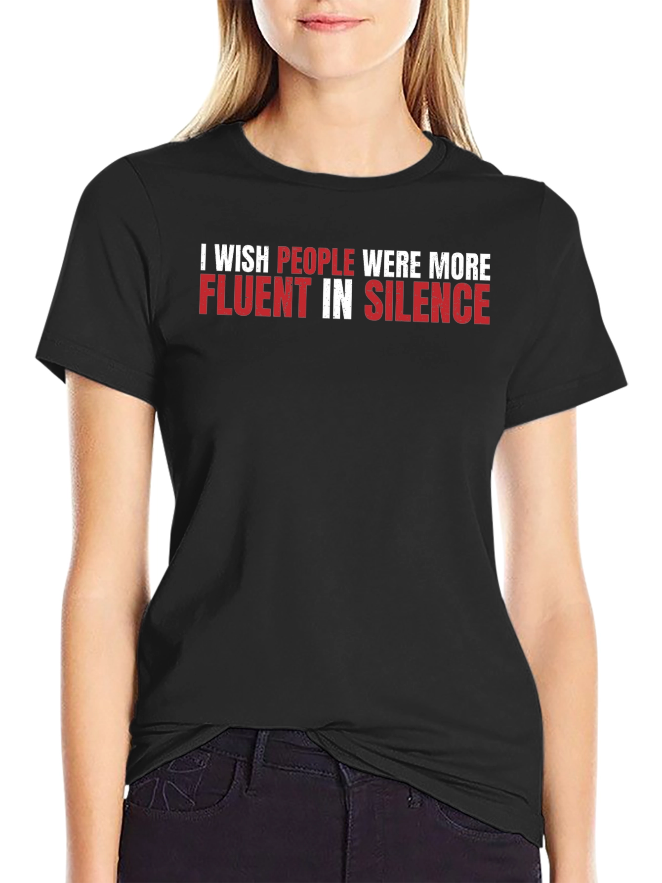 Fluent in Silence Graphic Tee