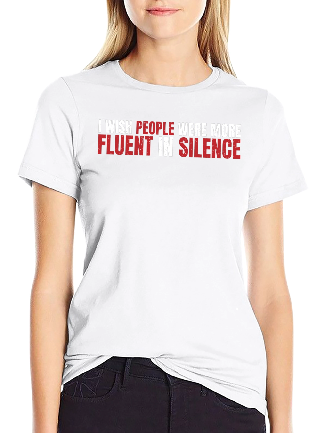 Fluent in Silence Graphic Tee