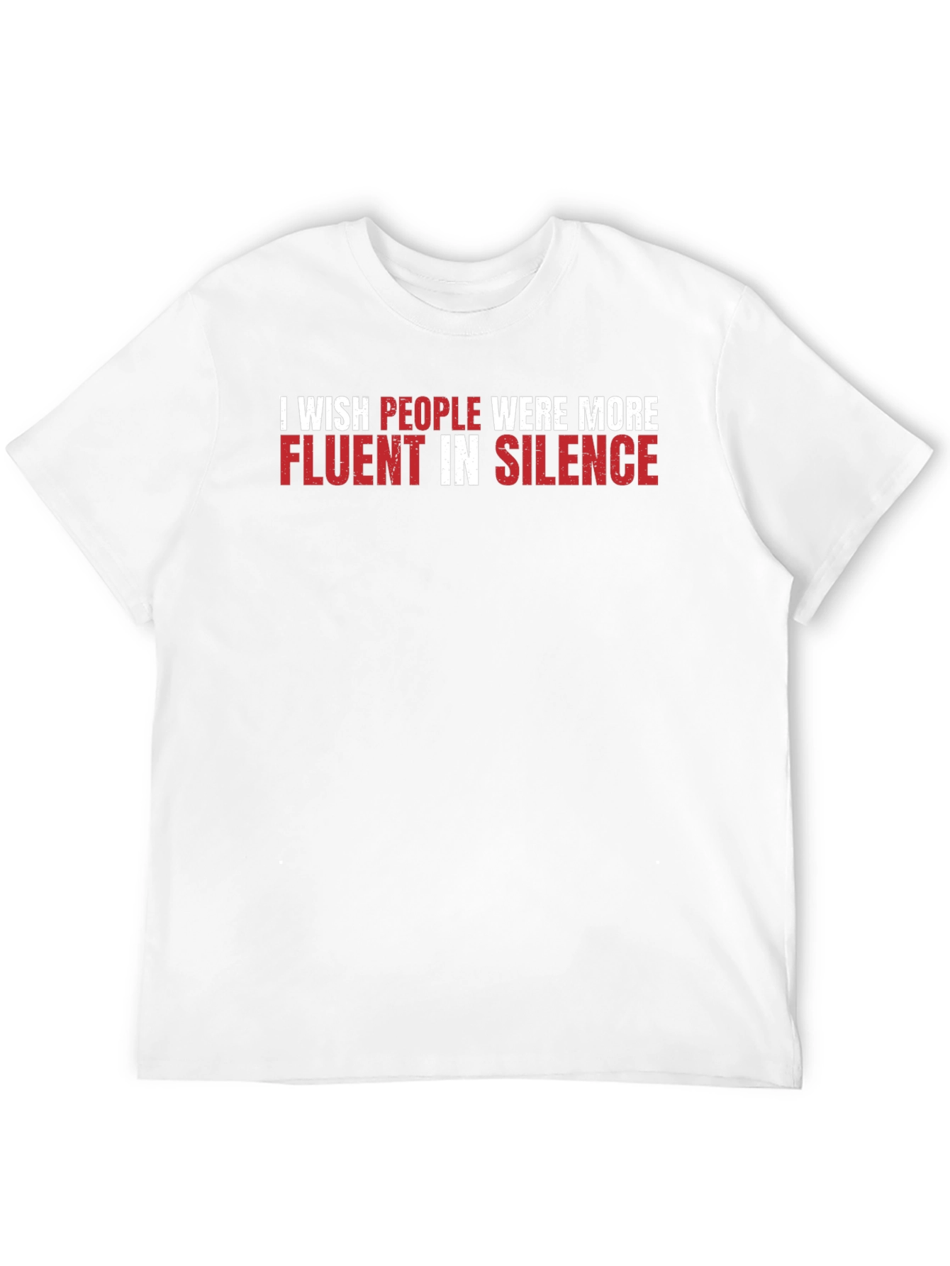 Fluent in Silence Graphic Tee