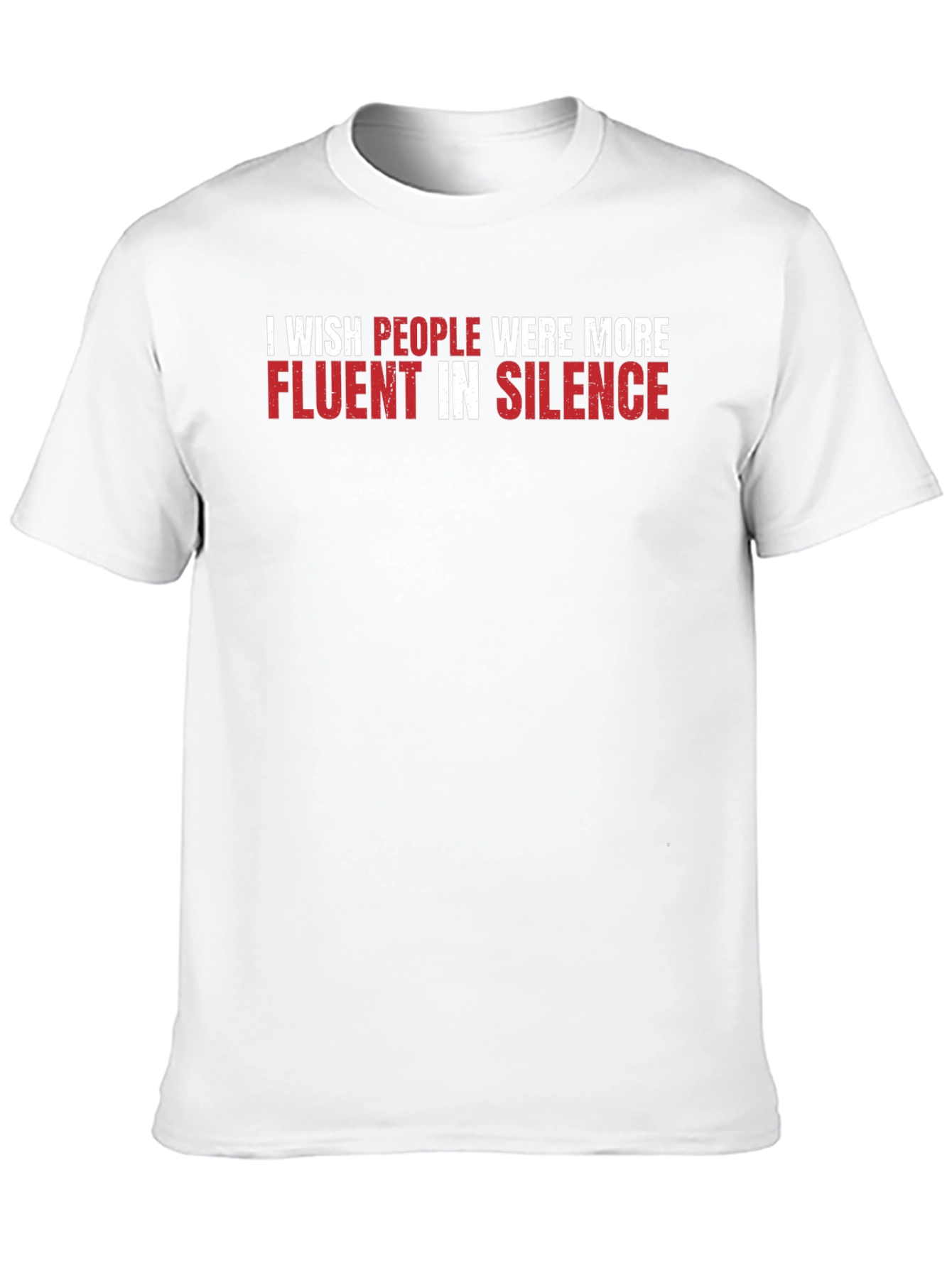Fluent in Silence Graphic Tee