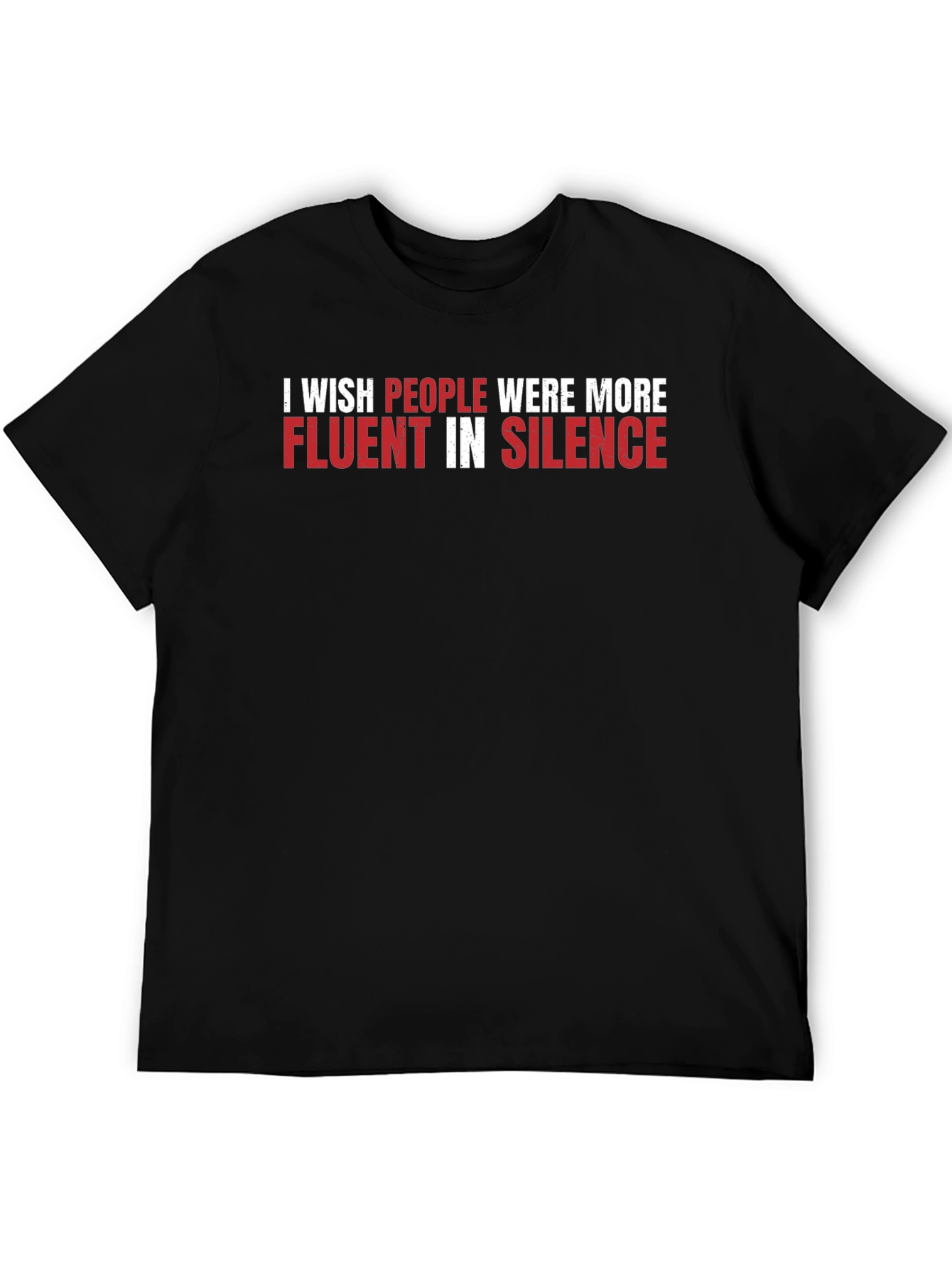 Fluent in Silence Graphic Tee