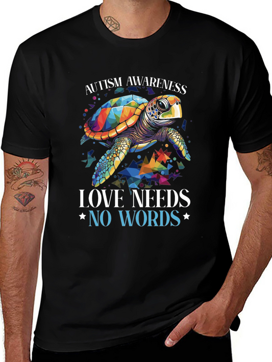 Autism Awareness Turtle T-Shirt