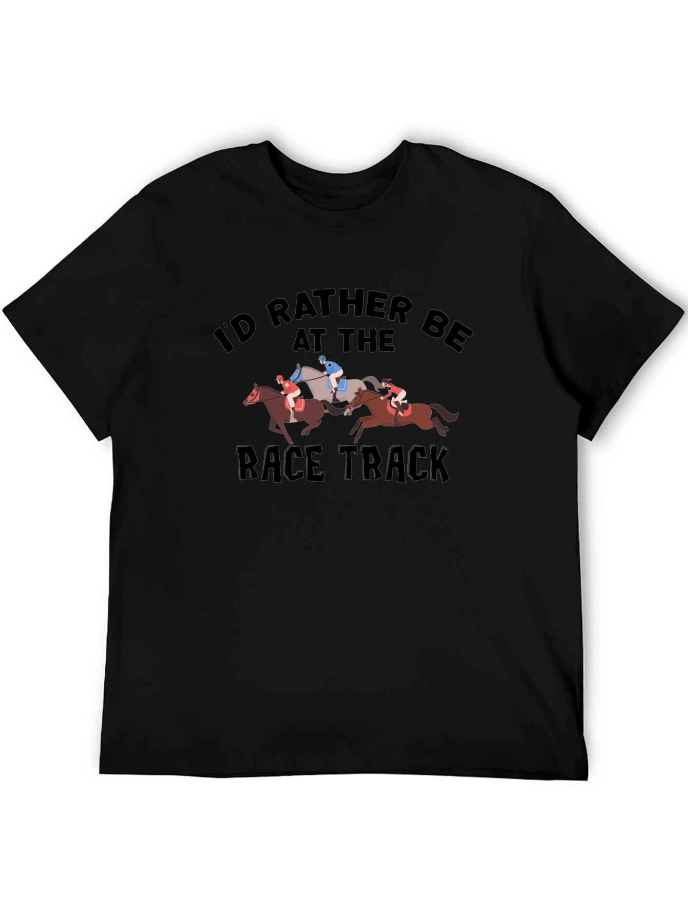 Race Track T-Shirt - Horse Racing Fan Tee