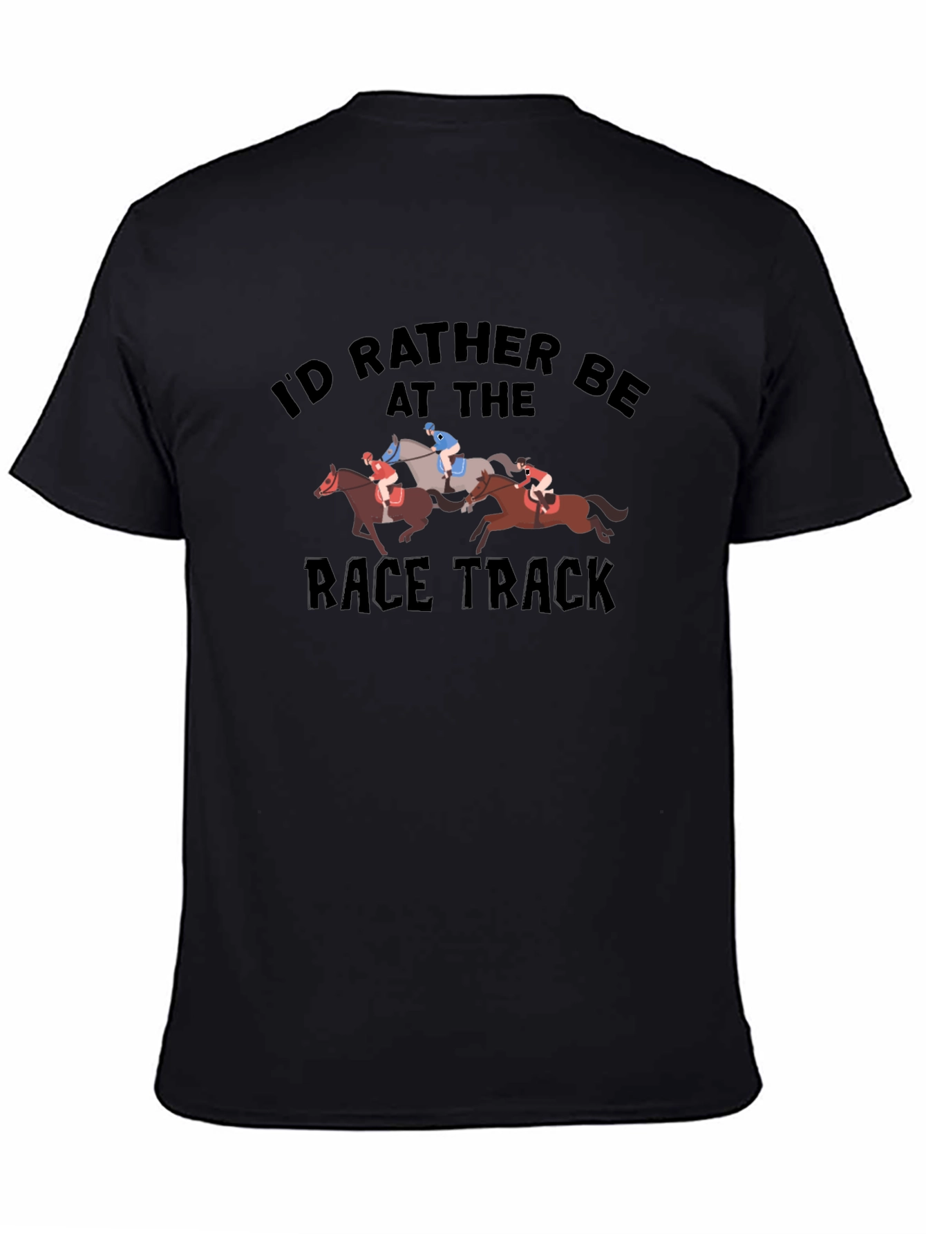 Race Track T-Shirt - Horse Racing Fan Tee
