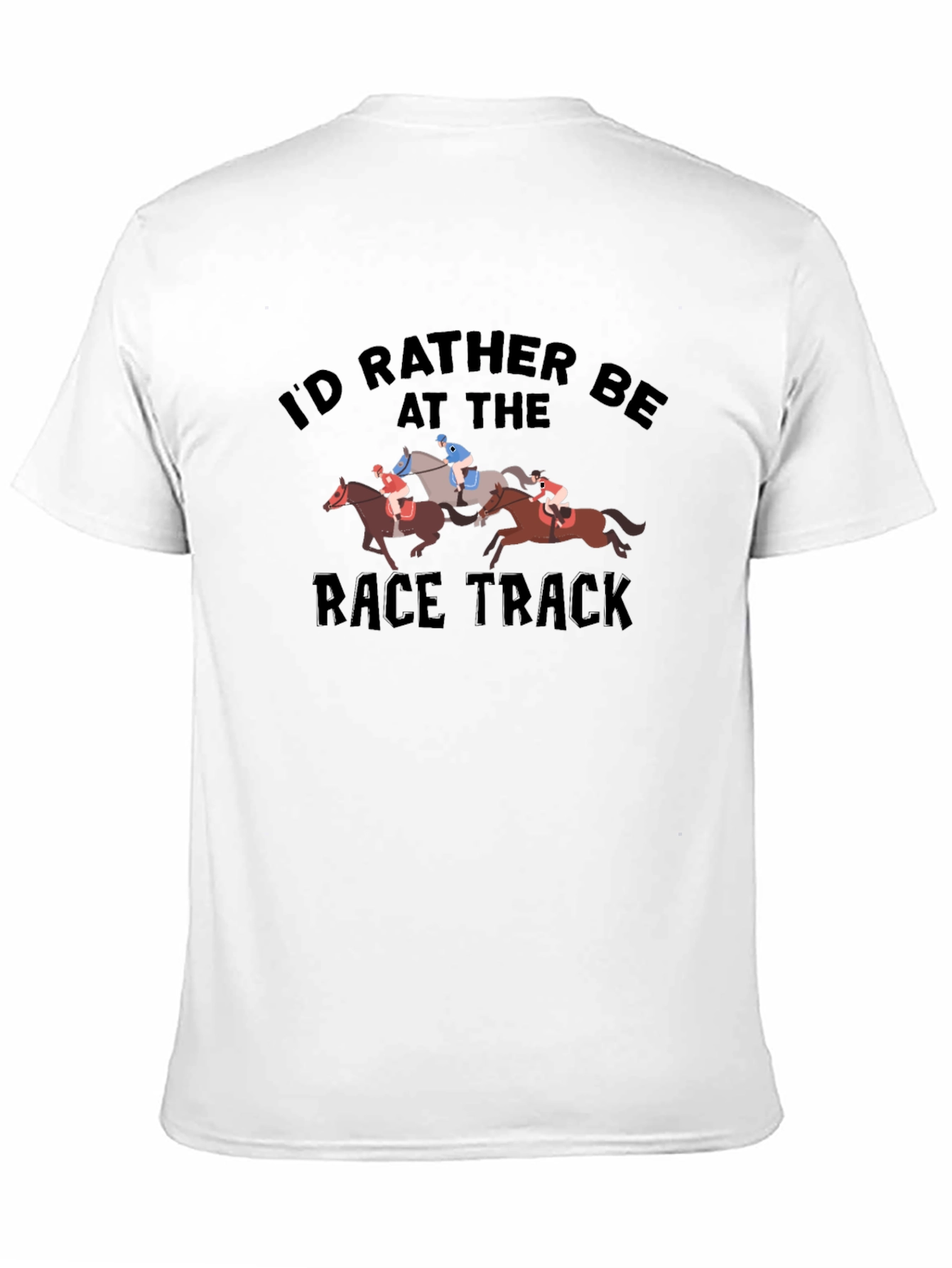Race Track T-Shirt - Horse Racing Fan Tee