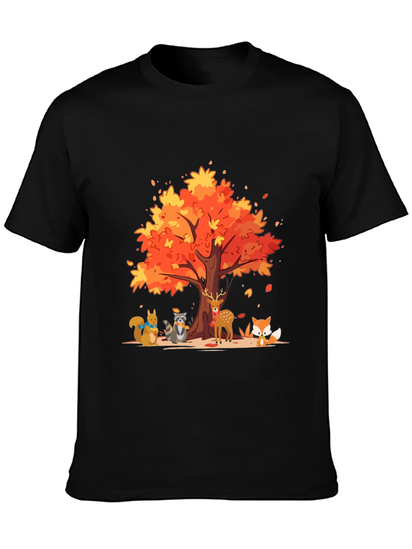 Autumn Forest Animal T-Shirt