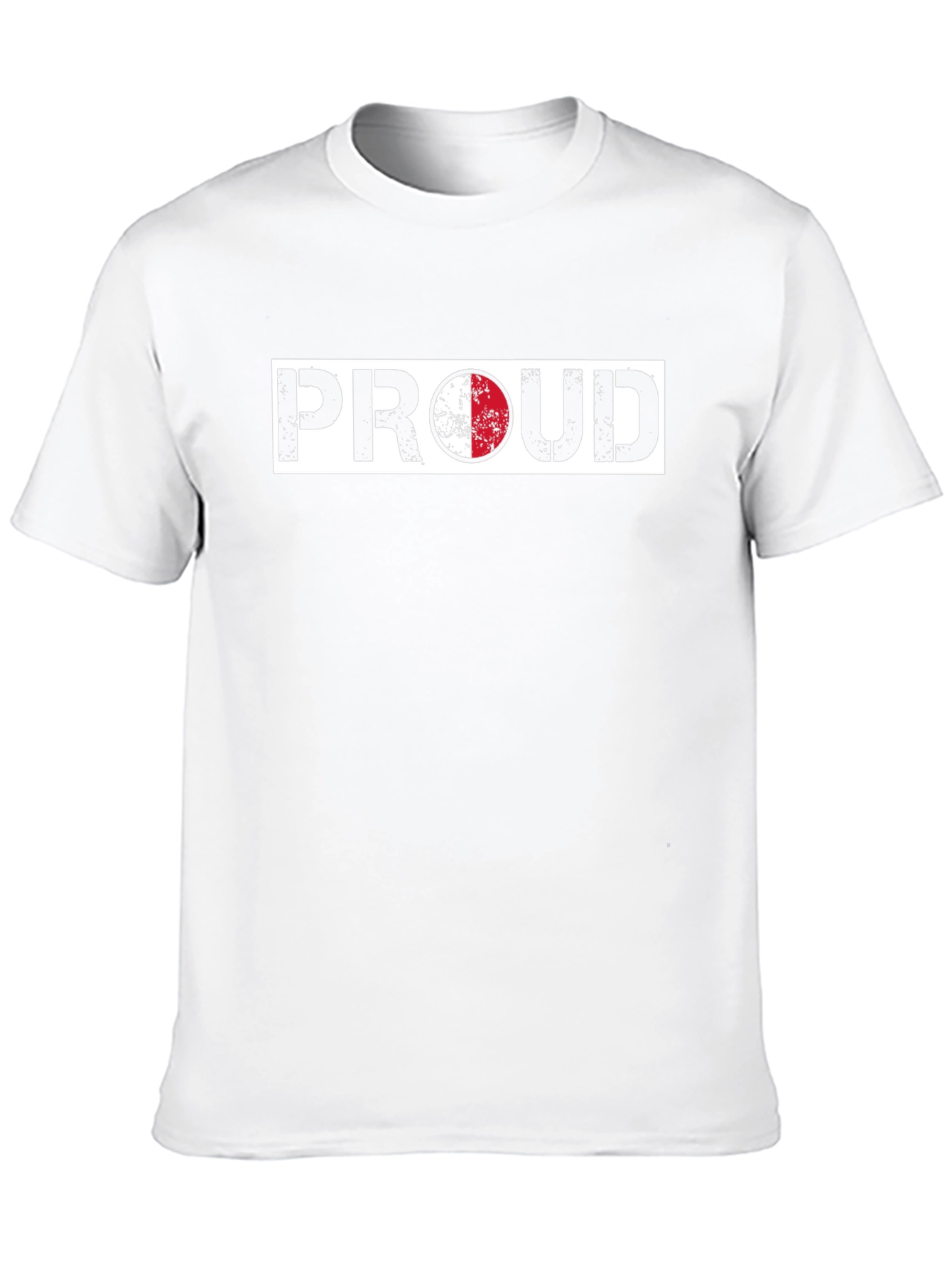 Proud Malta Flag T-Shirt - Distressed Design