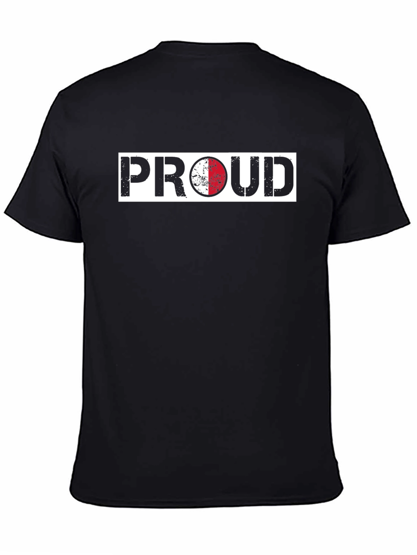 Proud Malta Flag T-Shirt - Distressed Design