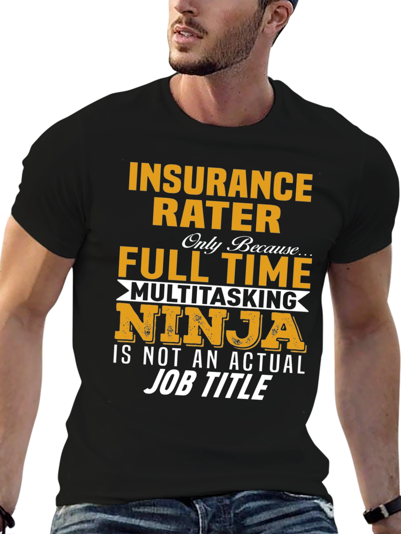 Insurance Rater Multitasking Ninja T-Shirt