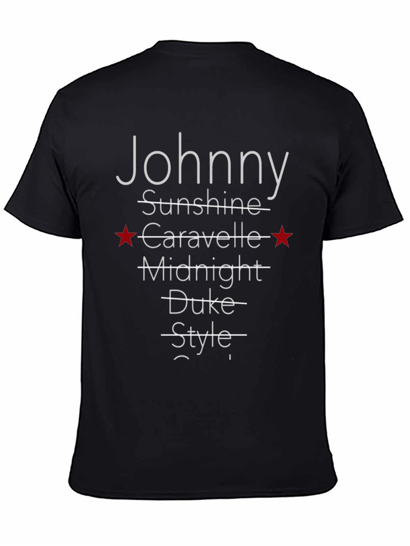 Johnny Carvelle T-Shirt - Mens Graphic Tee