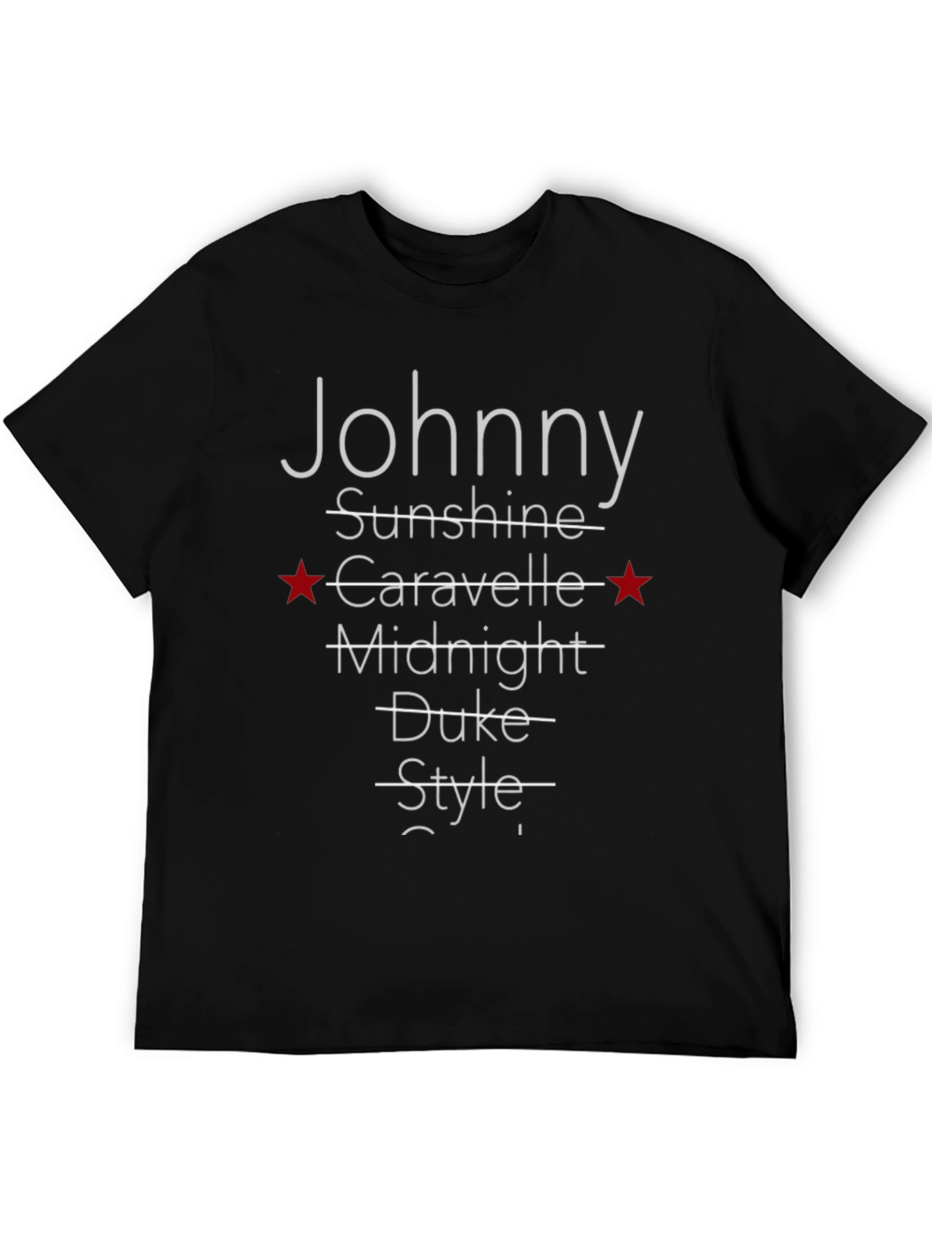 Johnny Carvelle T-Shirt - Mens Graphic Tee