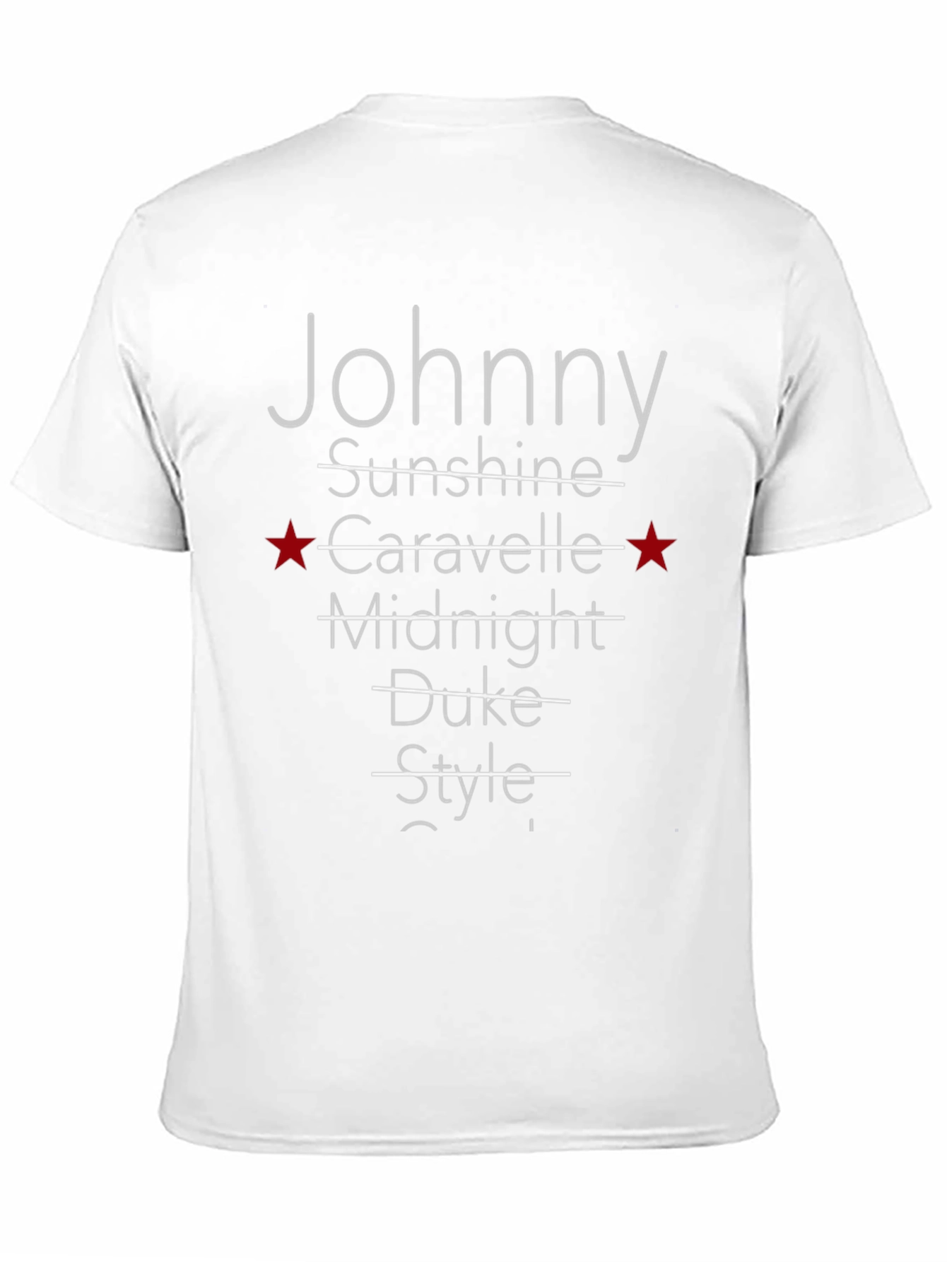Johnny Carvelle T-Shirt - Mens Graphic Tee