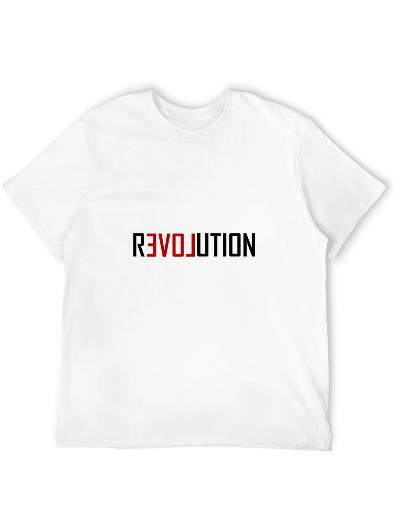 Revolution Love Graphic Black T-Shirt