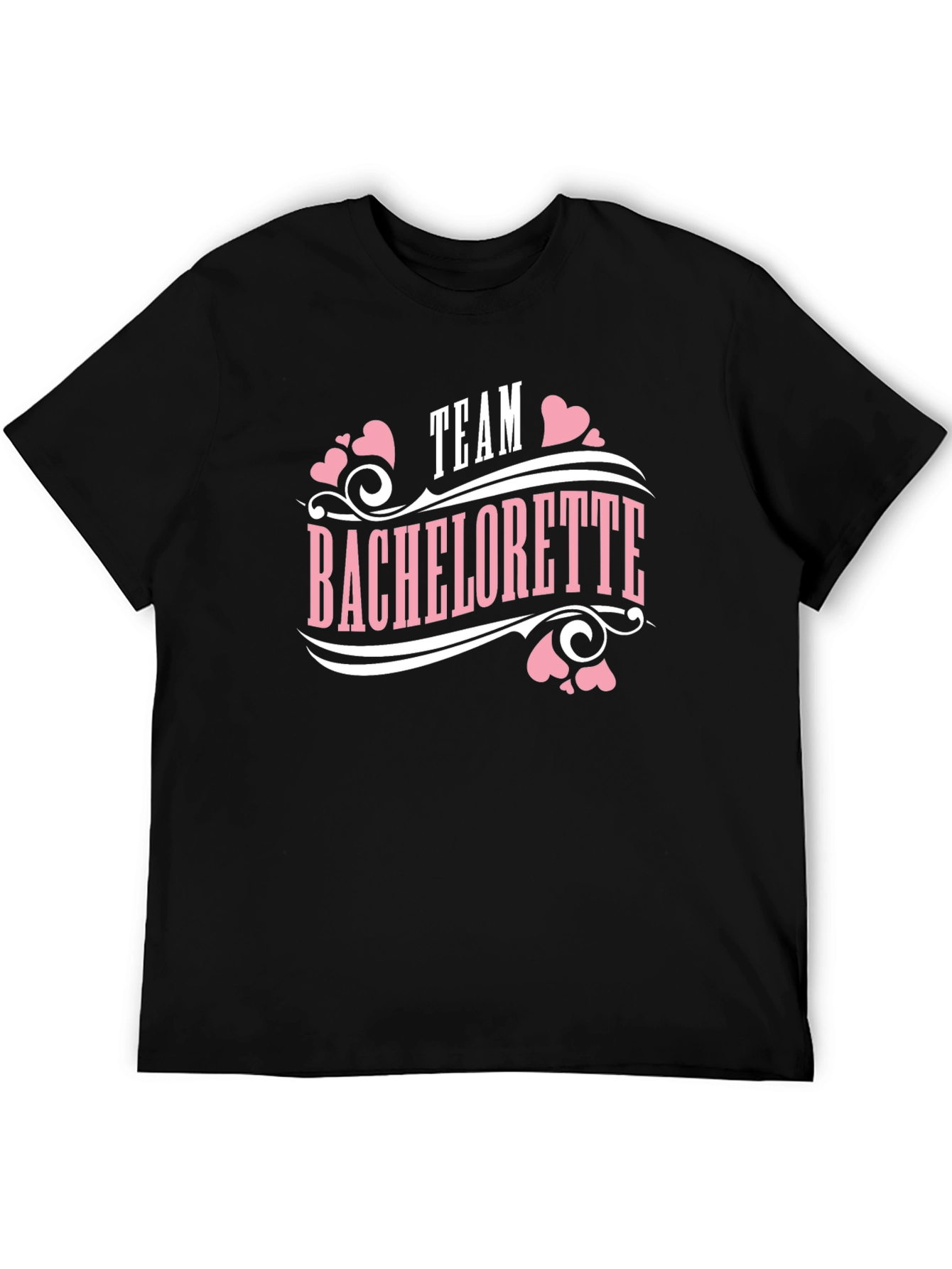 Team Bachelorette Black T-Shirt