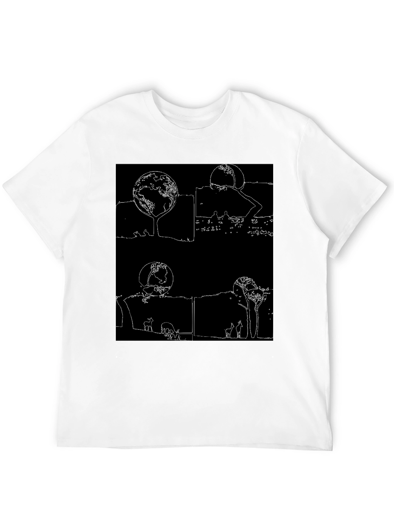 Nature-Inspired Graphic Tee