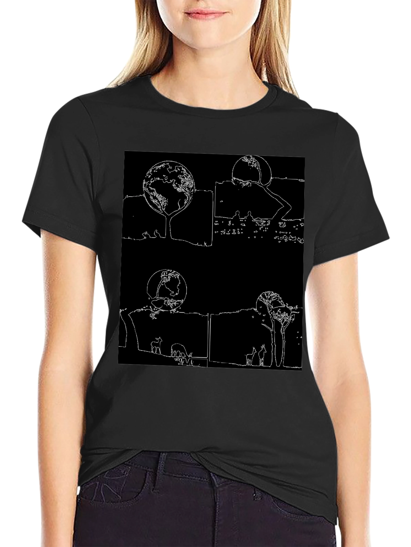 Nature-Inspired Graphic Tee