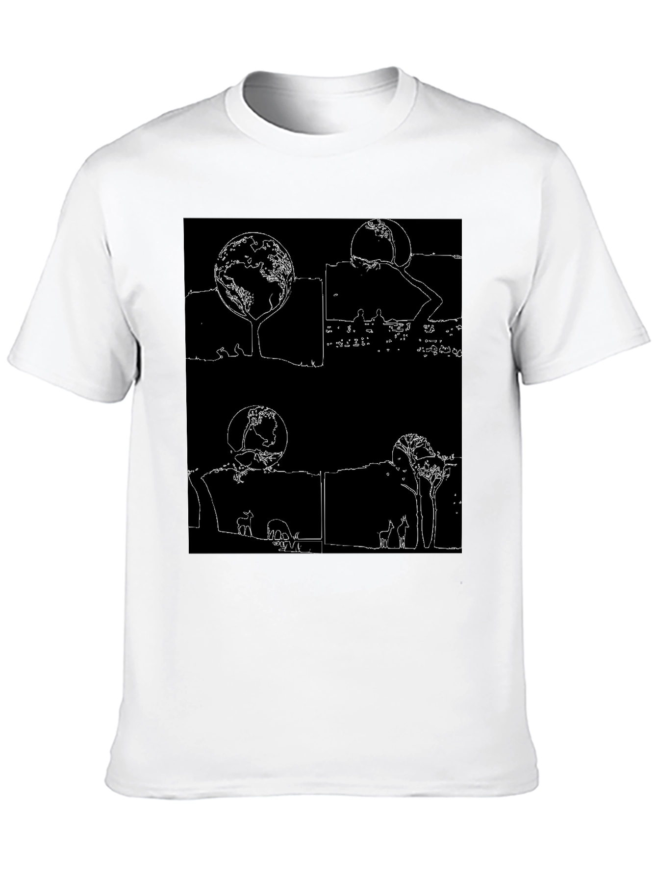 Nature-Inspired Graphic Tee