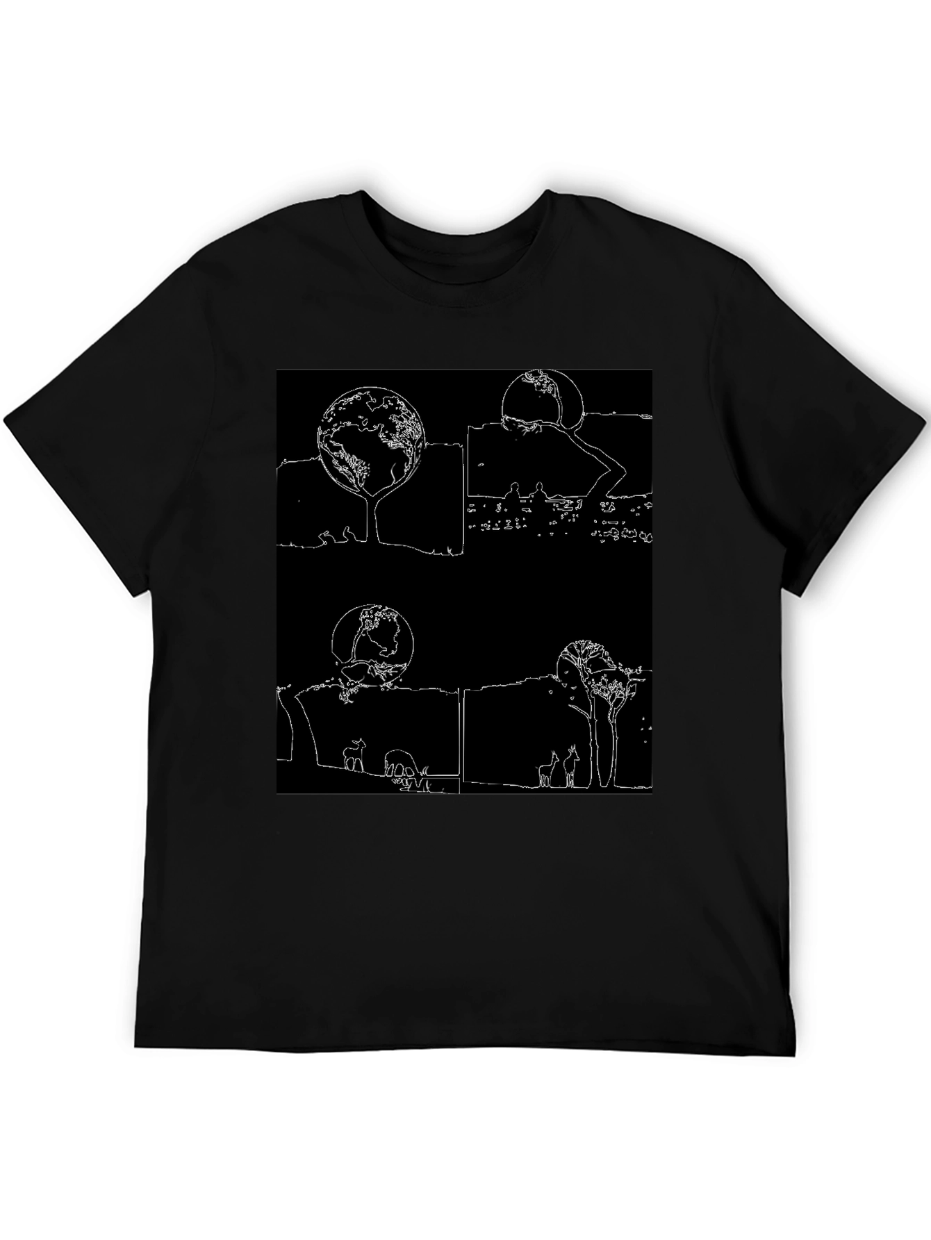 Nature-Inspired Graphic Tee