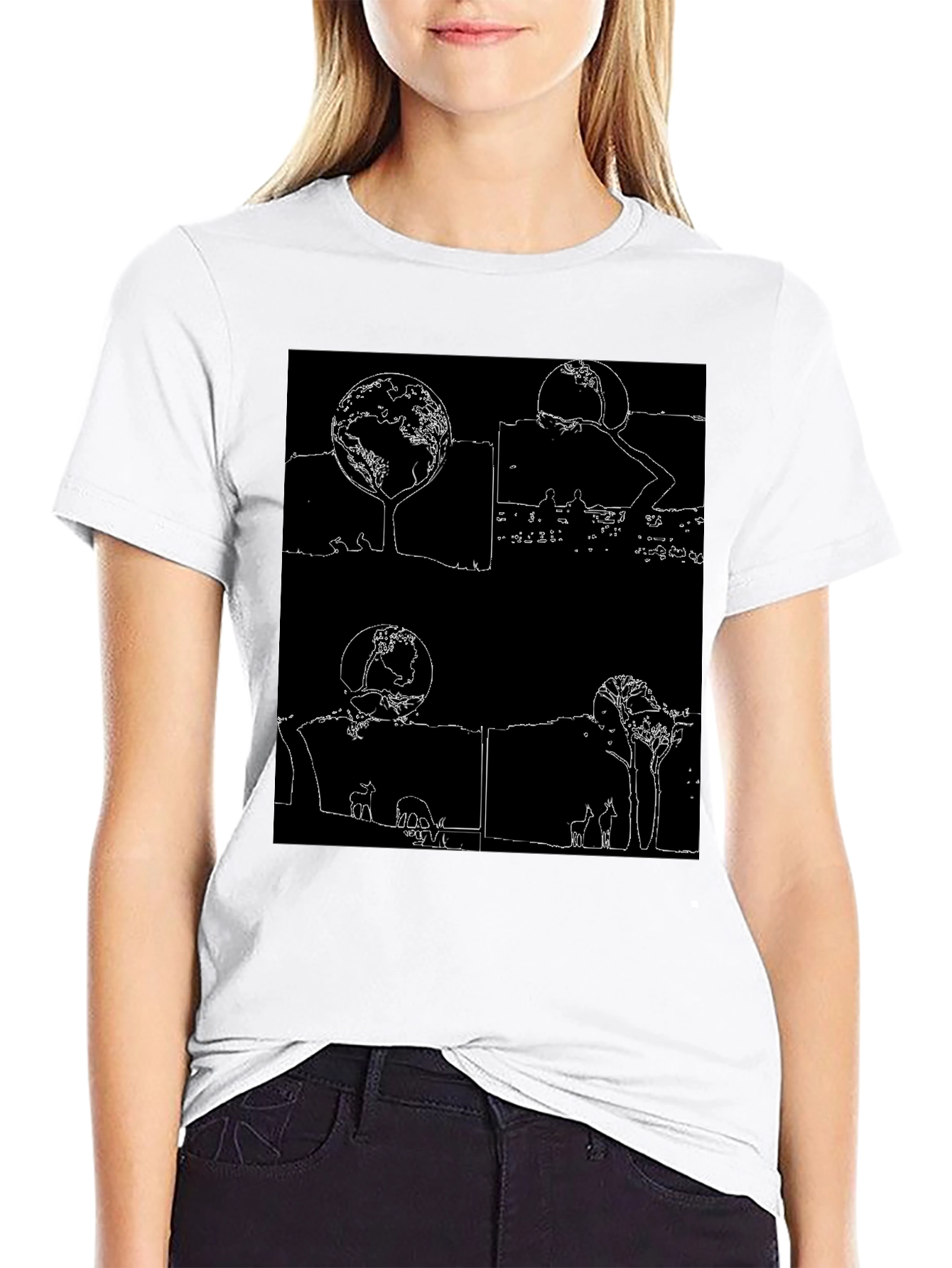 Nature-Inspired Graphic Tee