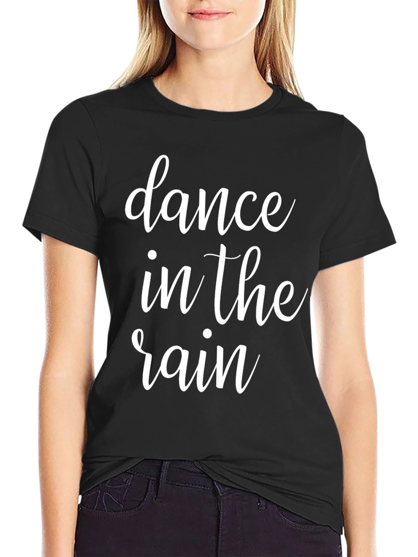 Dance in the Rain Black T-Shirt